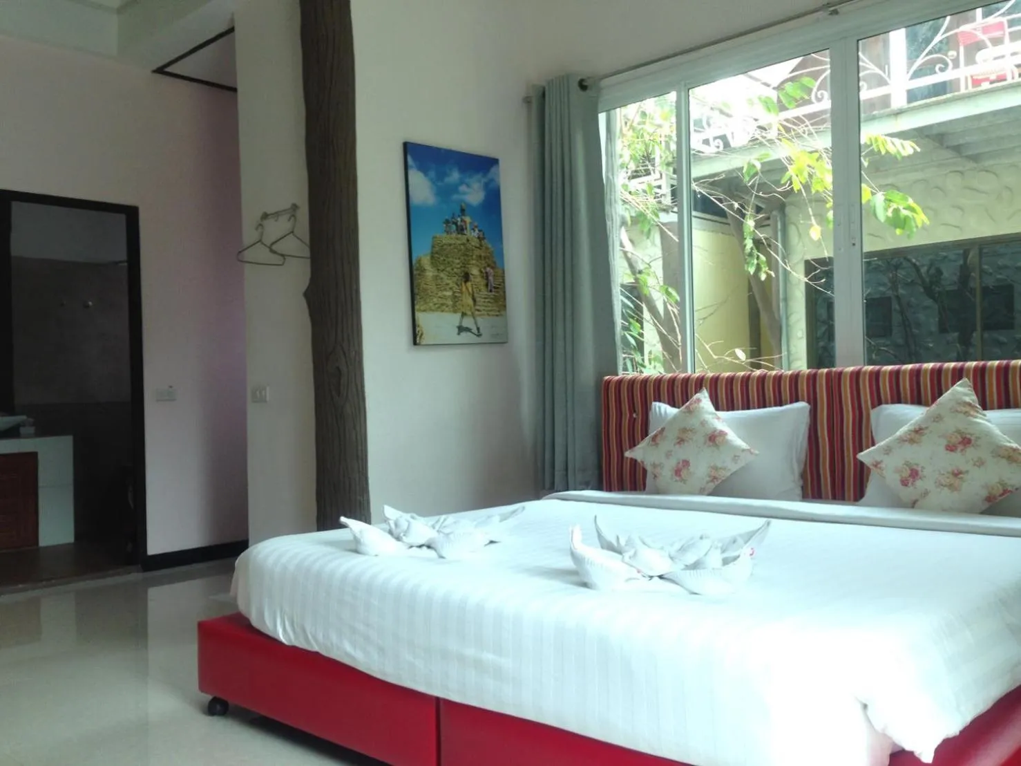Bed in Rao Ga Khao Resort