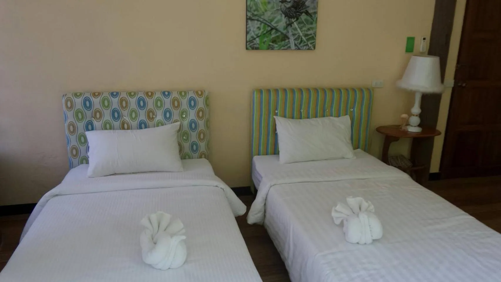 Bed in Rao Ga Khao Resort