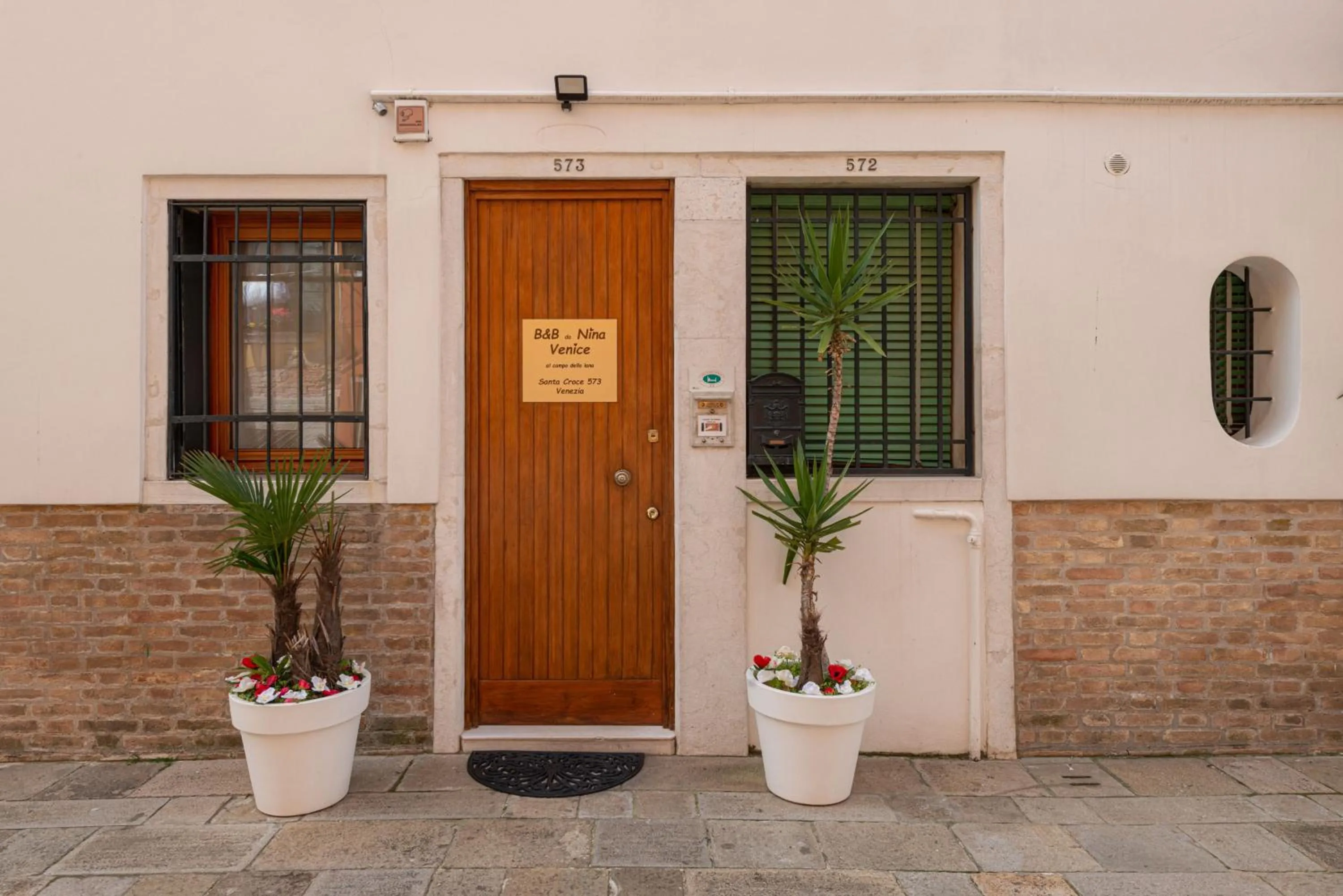Property building in B&B Da Nina Venice