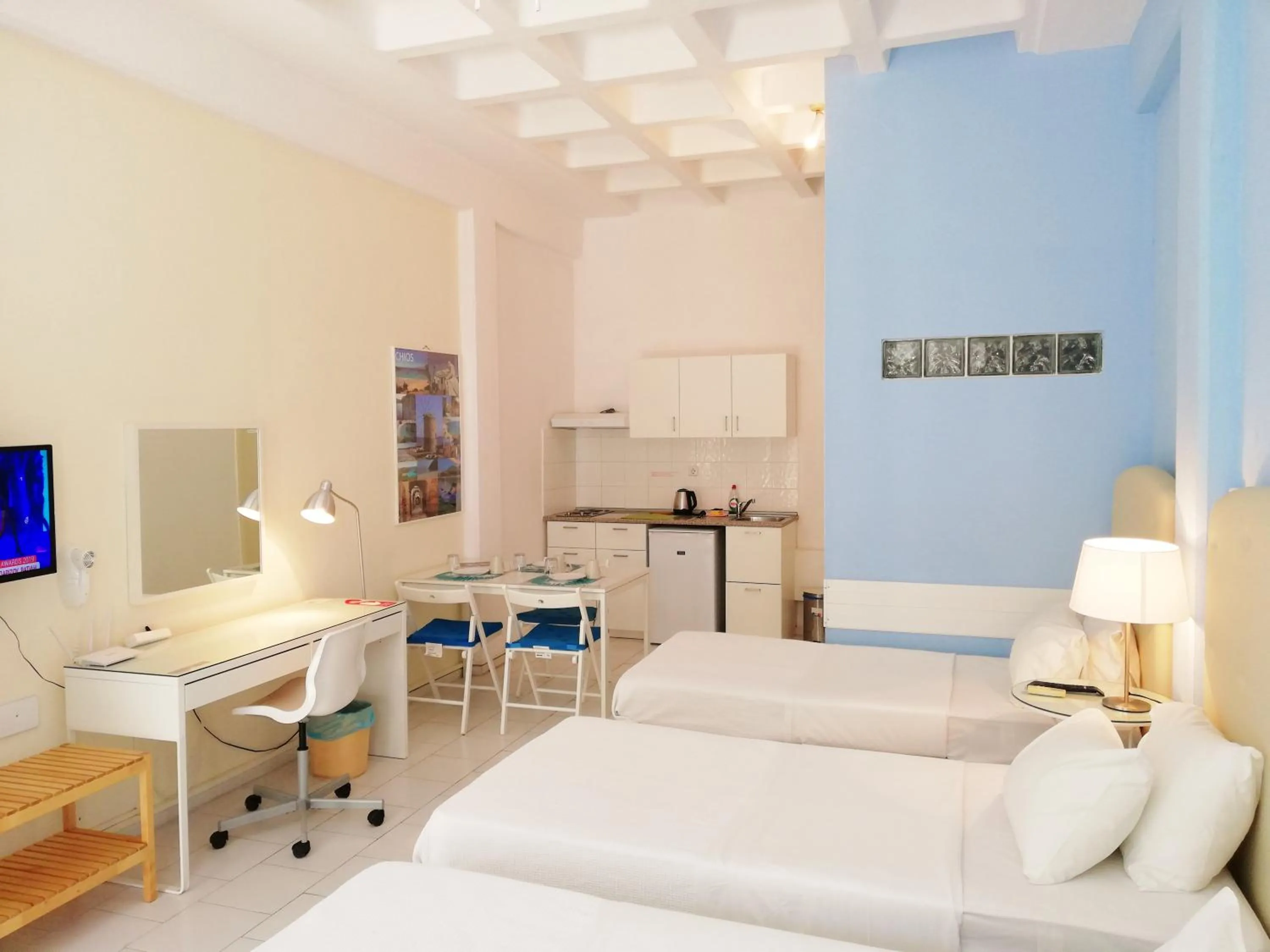 Bed in Homely Studios