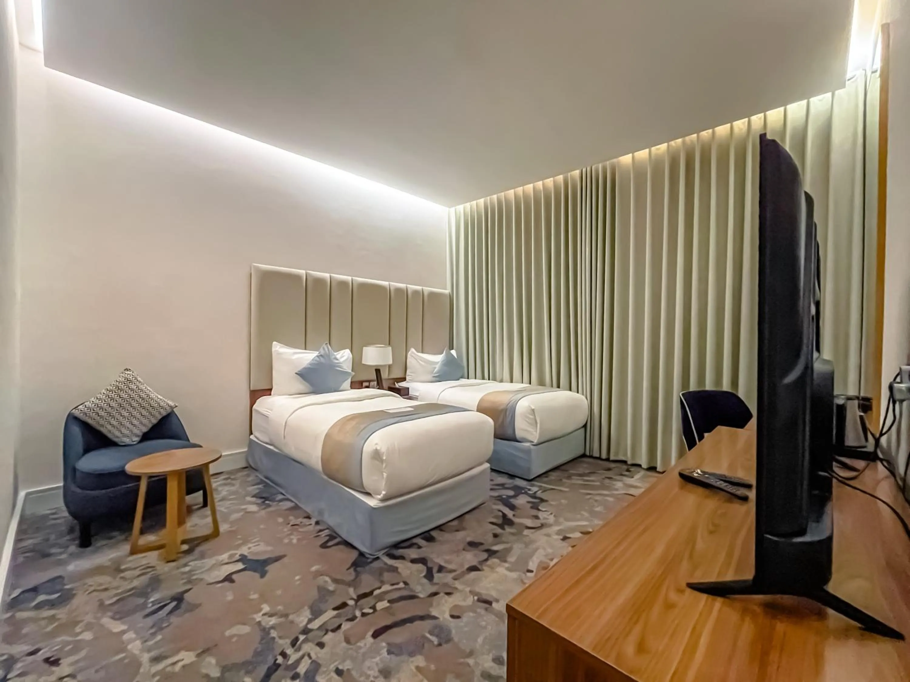 Bedroom, Bed in Daif Inn Serviced Apartments - Jaber