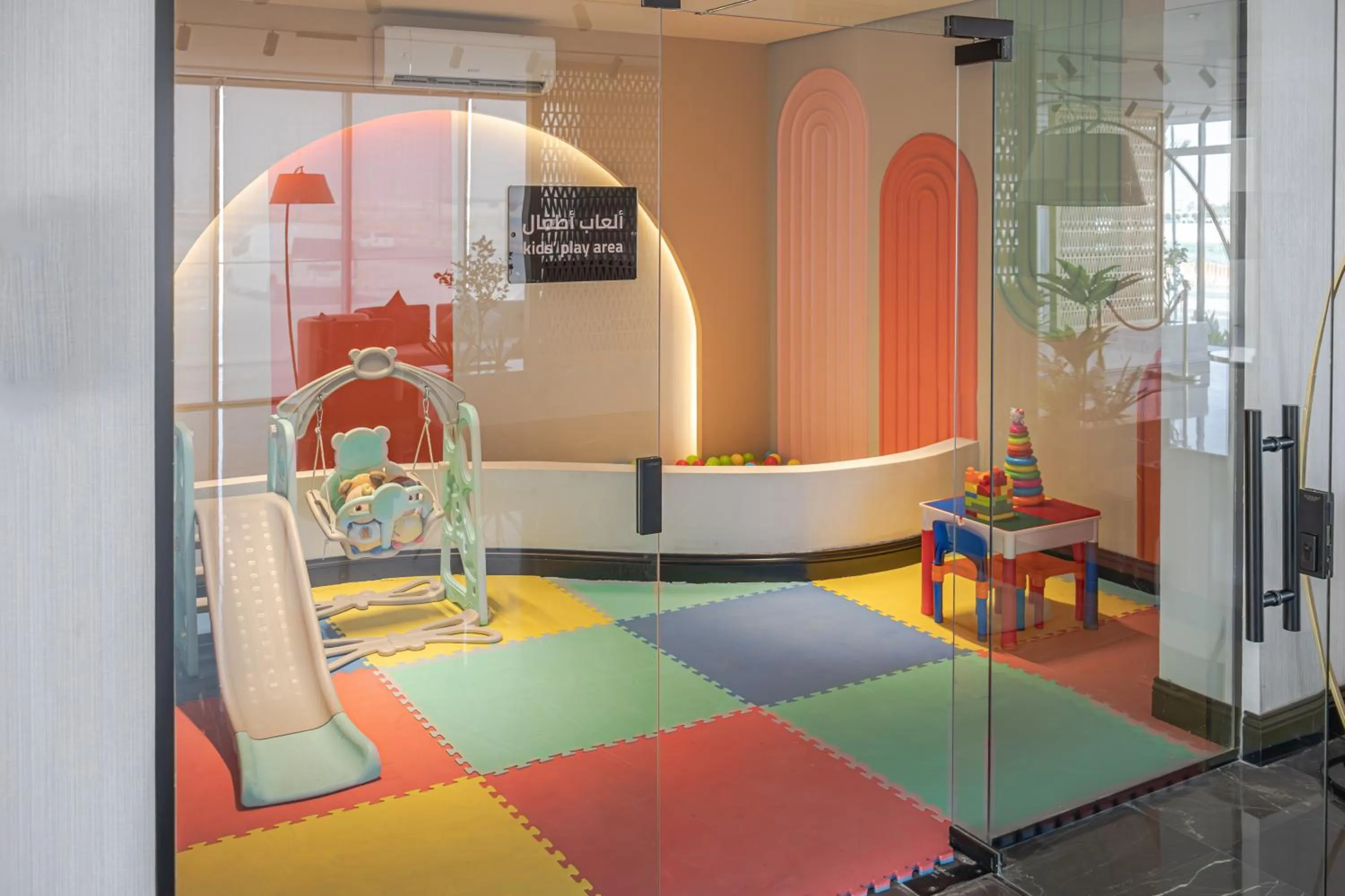 Children play ground in Daif Inn Serviced Apartments - Jaber