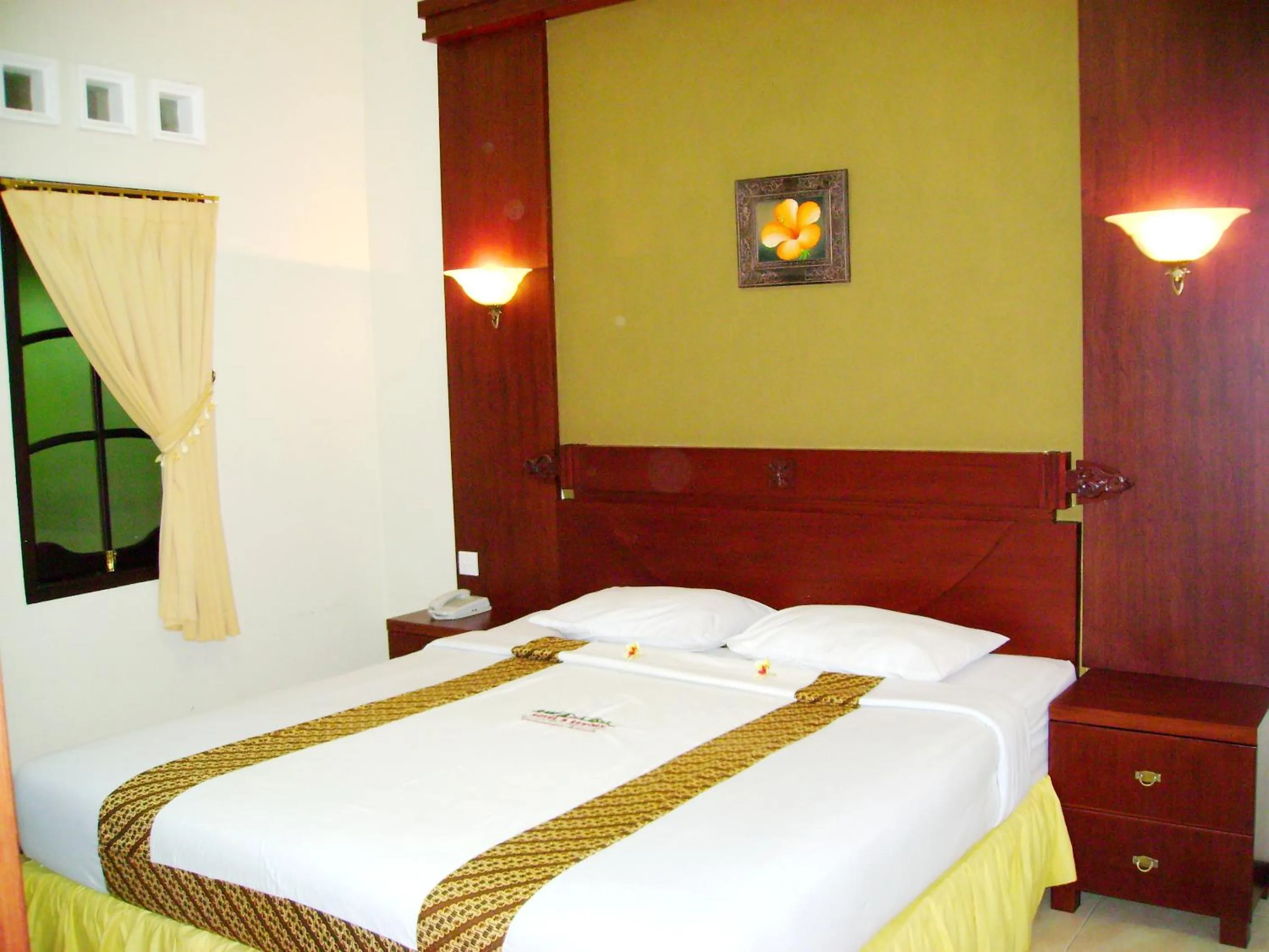 Bed in Swaloh Resort & Spa