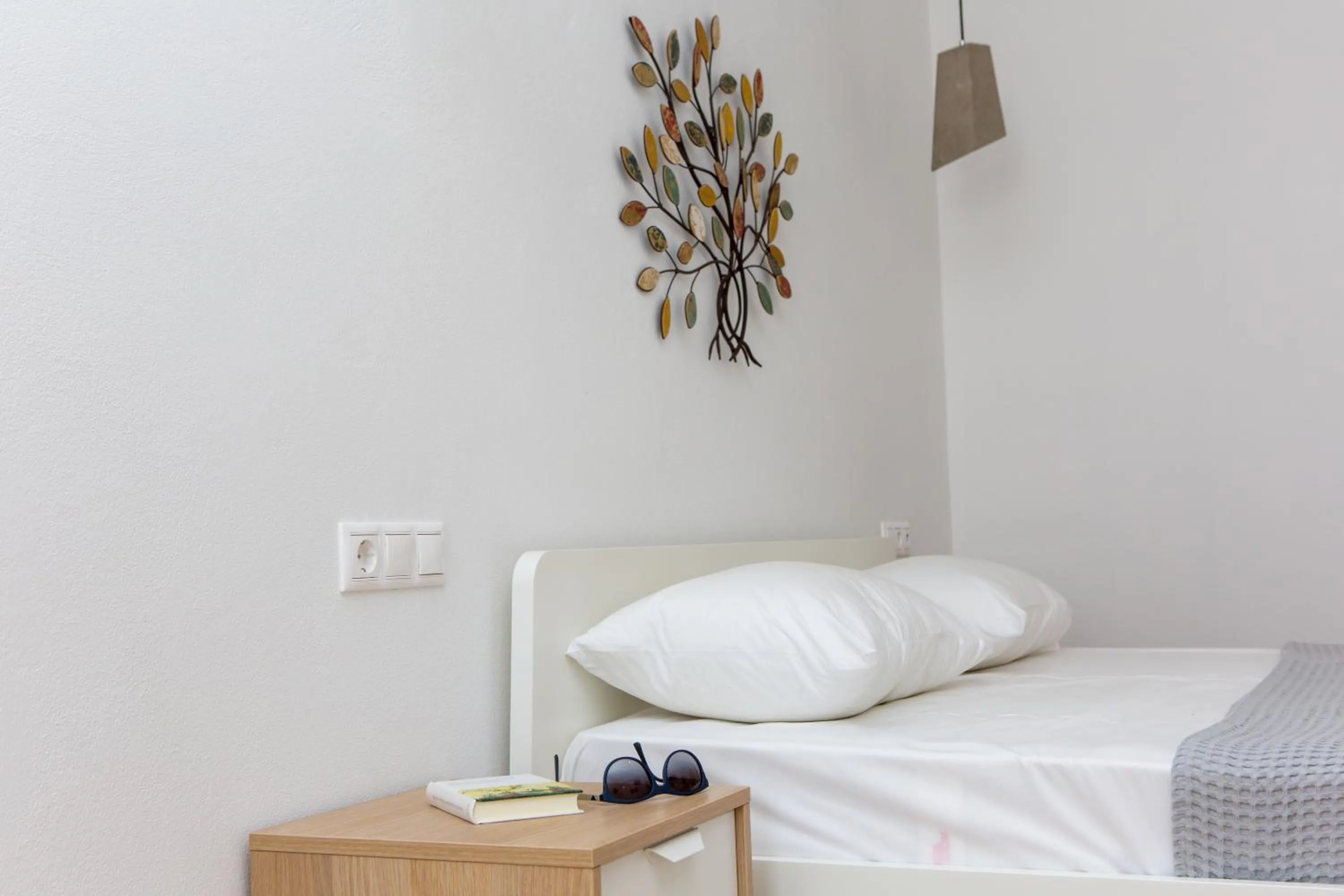 Bed in Villa veranda