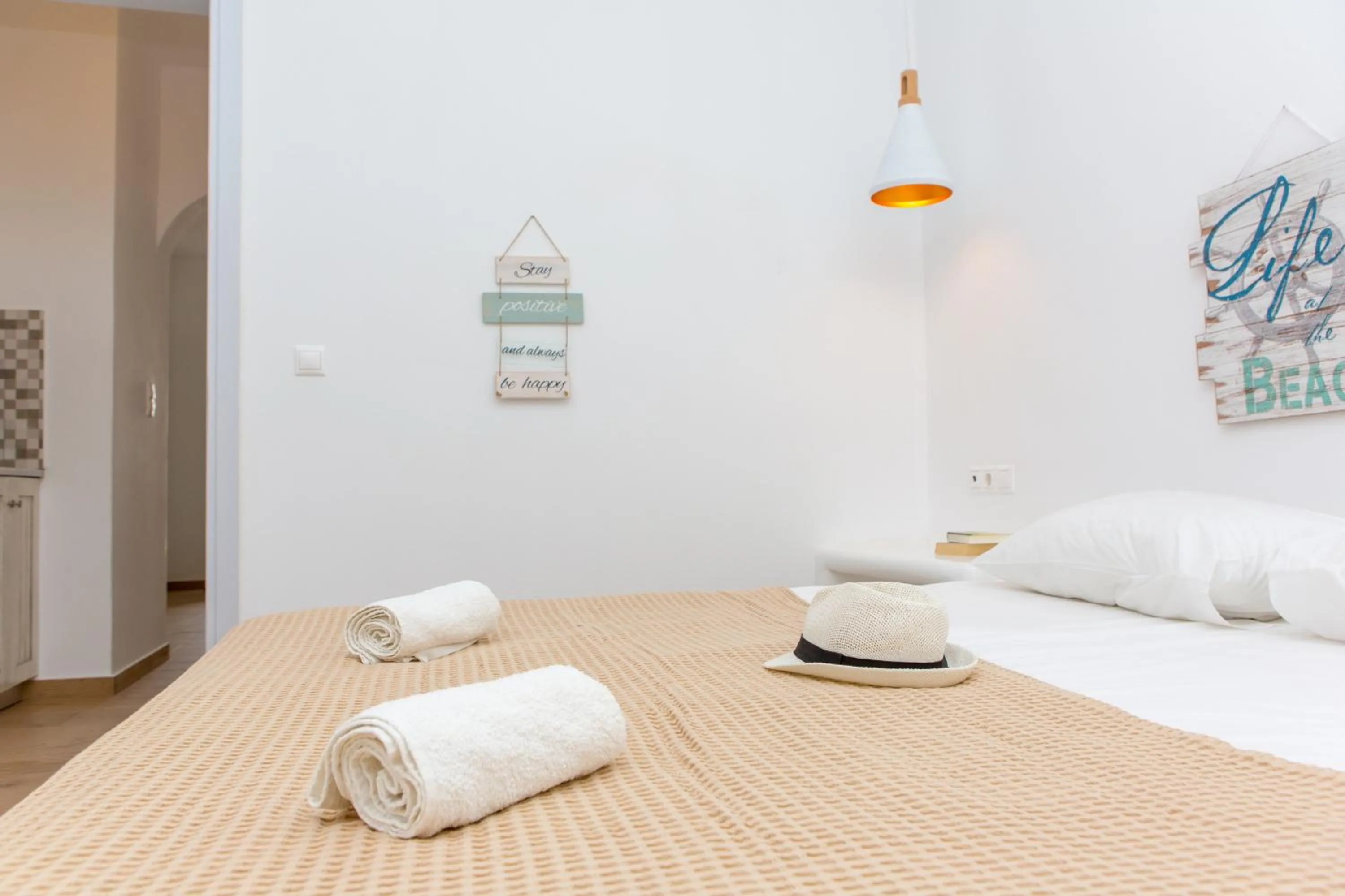 Bed in Villa veranda