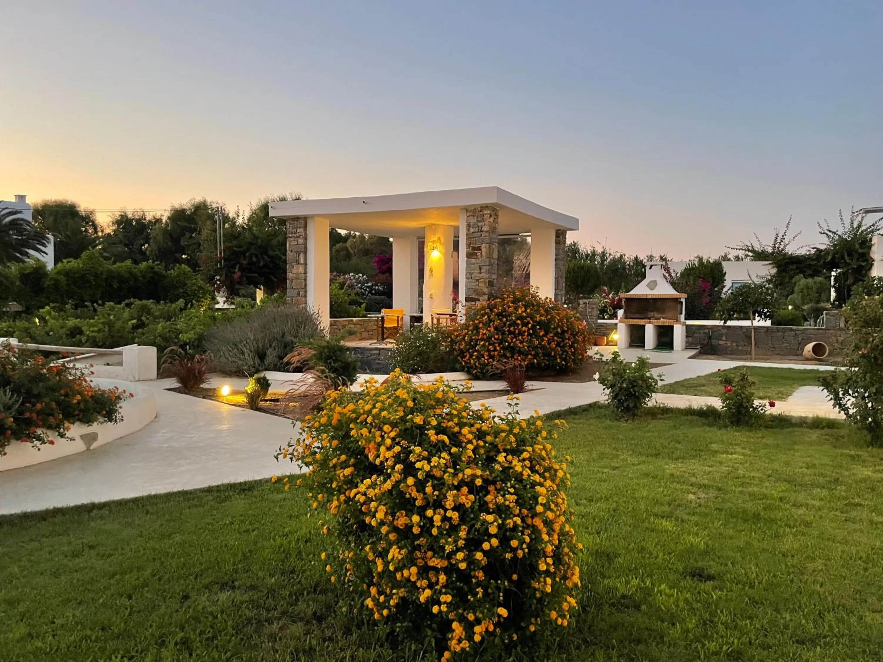 Property building in Villa veranda