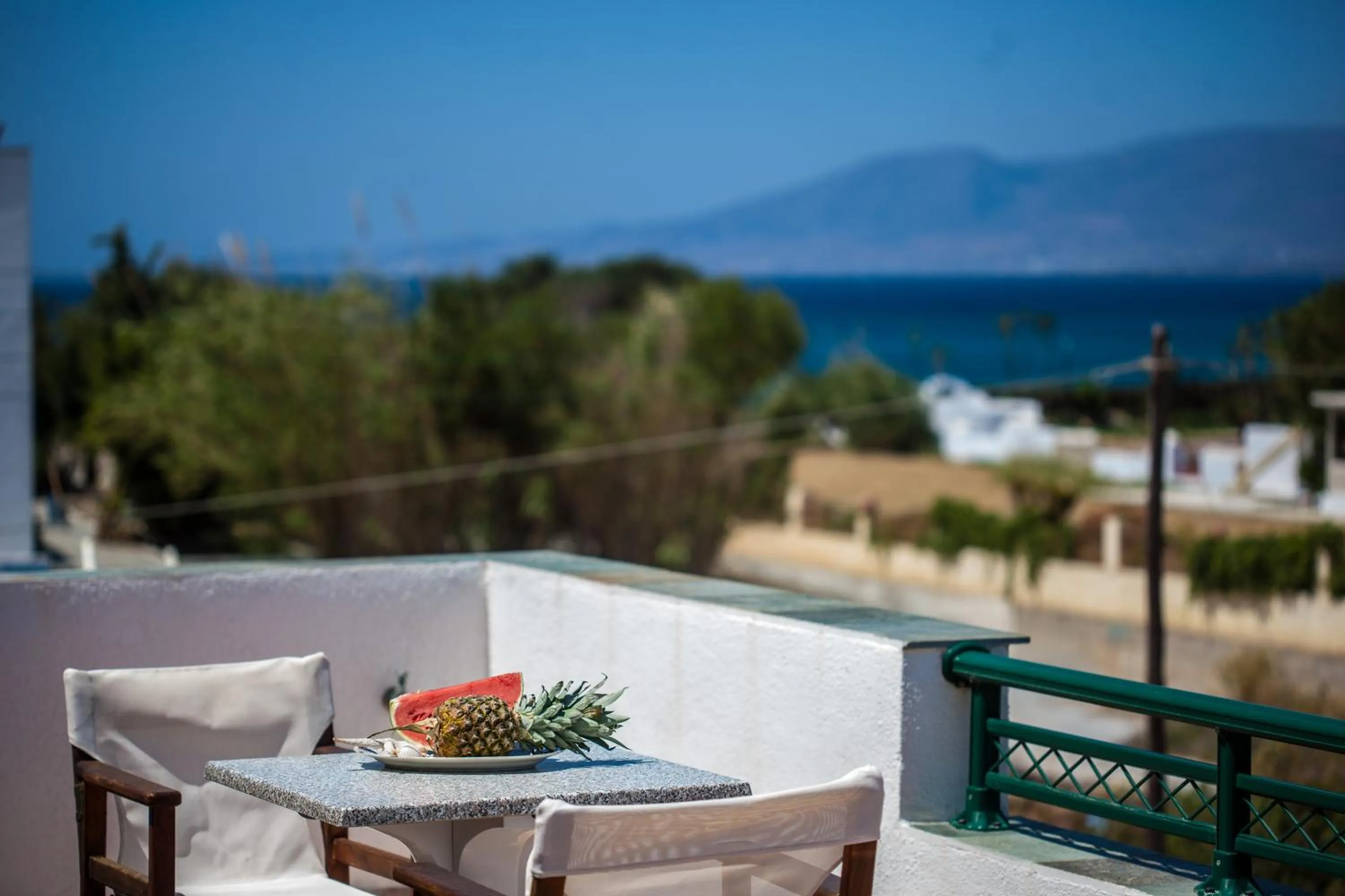 Landmark view in Villa veranda