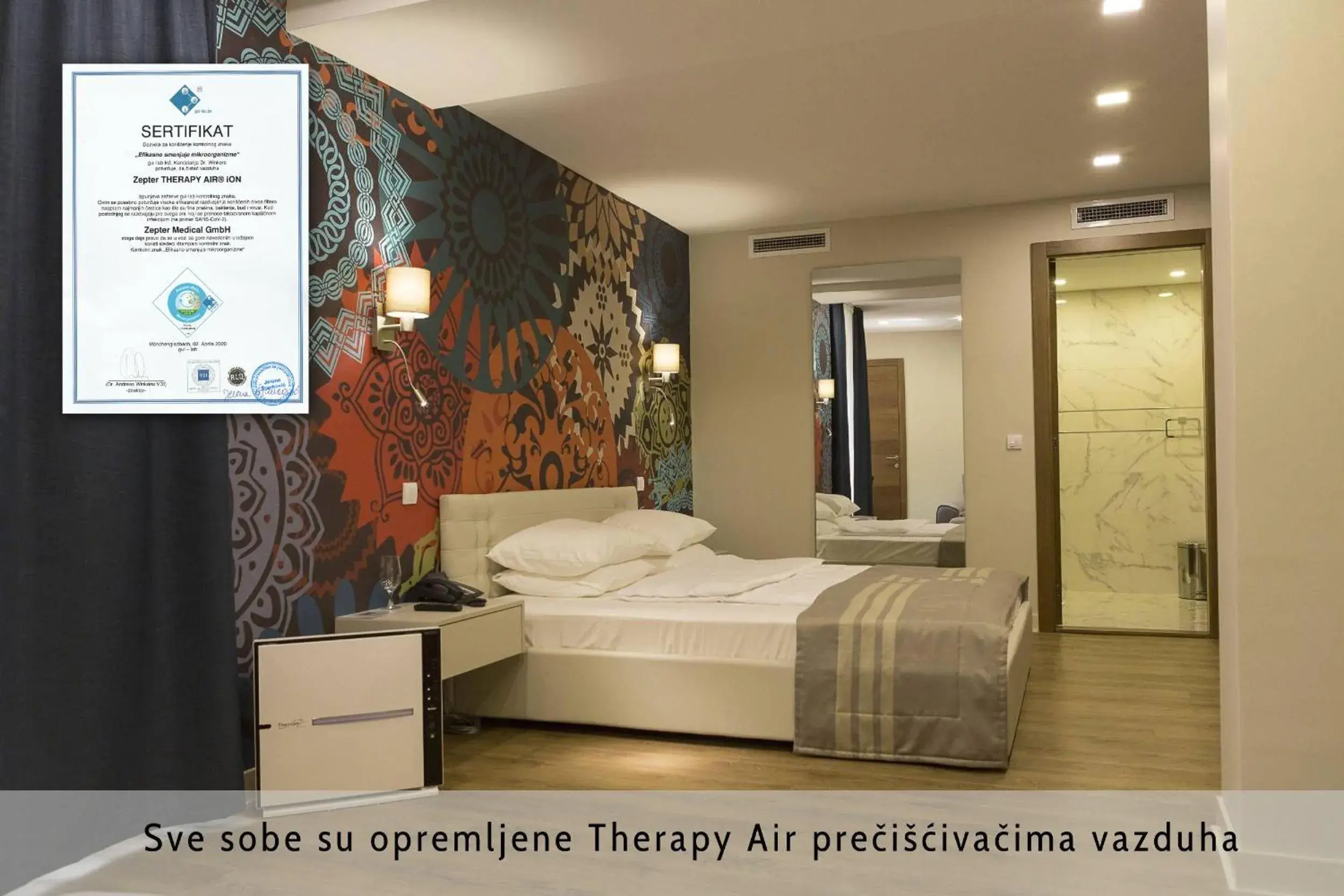 Deluxe Double or Twin Room in Zepter Hotel Drina Bajina Basta, member of Zepter Hotels Deluxe Double or Twin Room in Zepter Hotel Drina Bajina Basta, member of Zepter Hotels