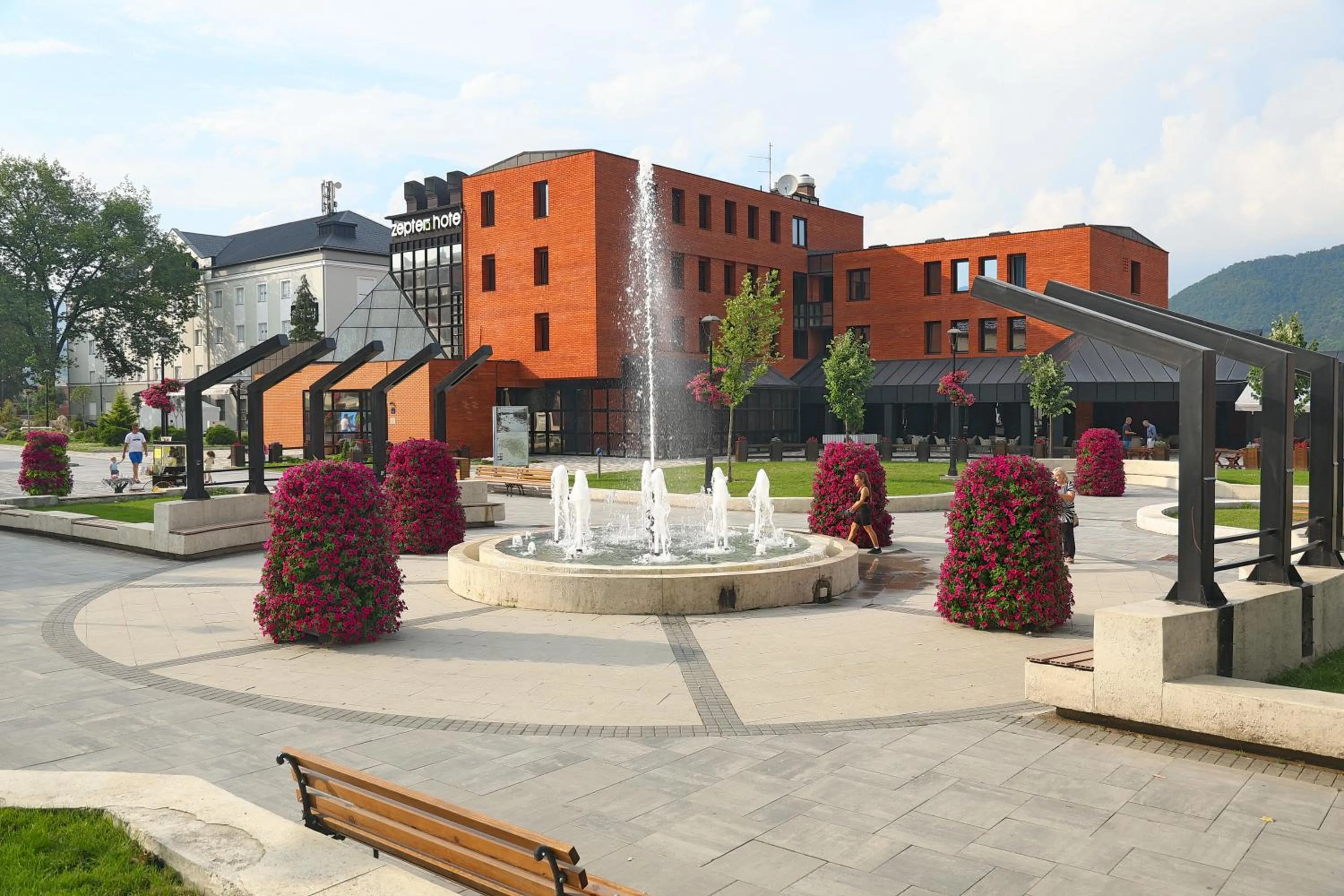 Property building in Zepter Hotel Drina Bajina Basta, member of Zepter Hotels