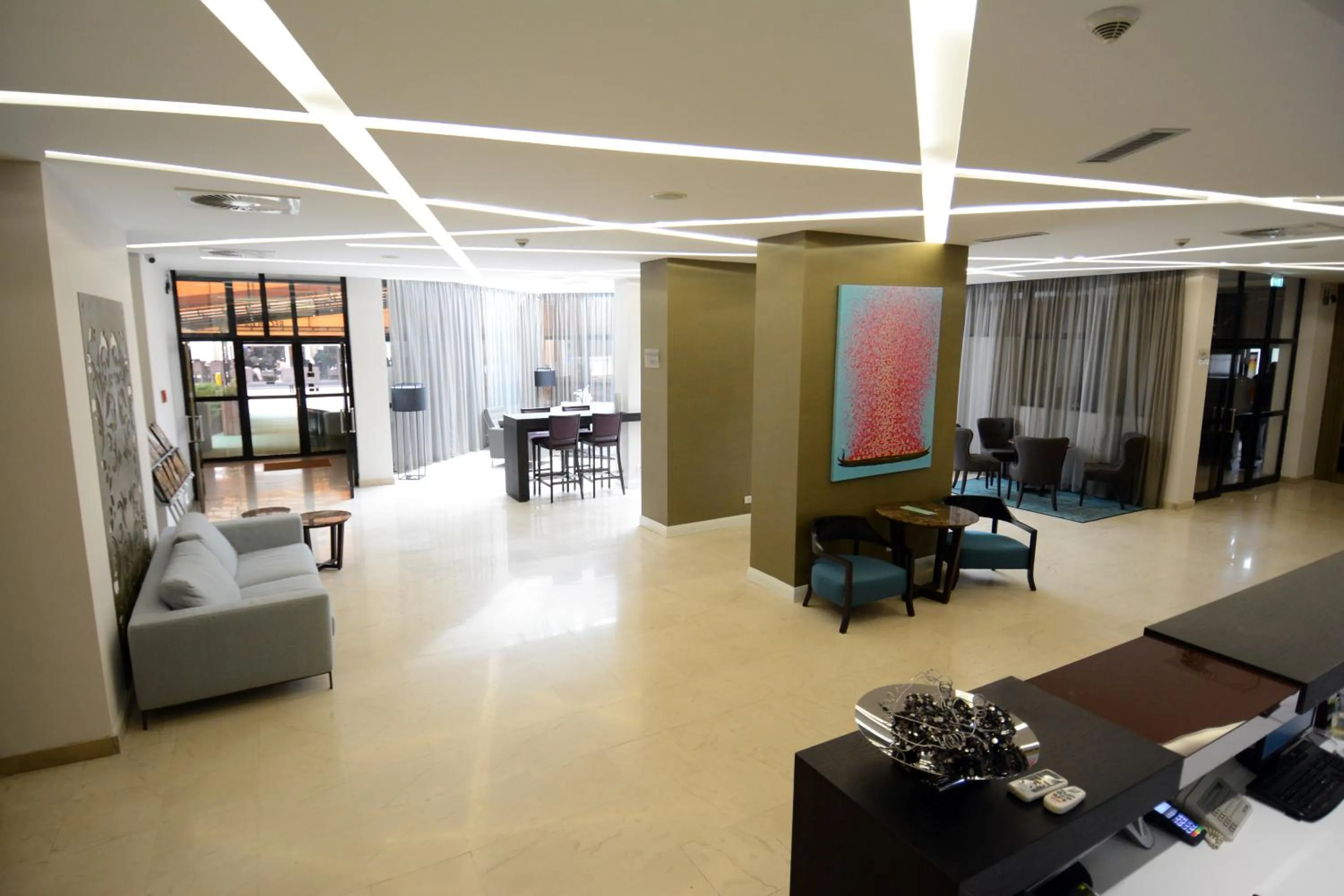 Lobby or reception in Zepter Hotel Drina Bajina Basta, member of Zepter Hotels