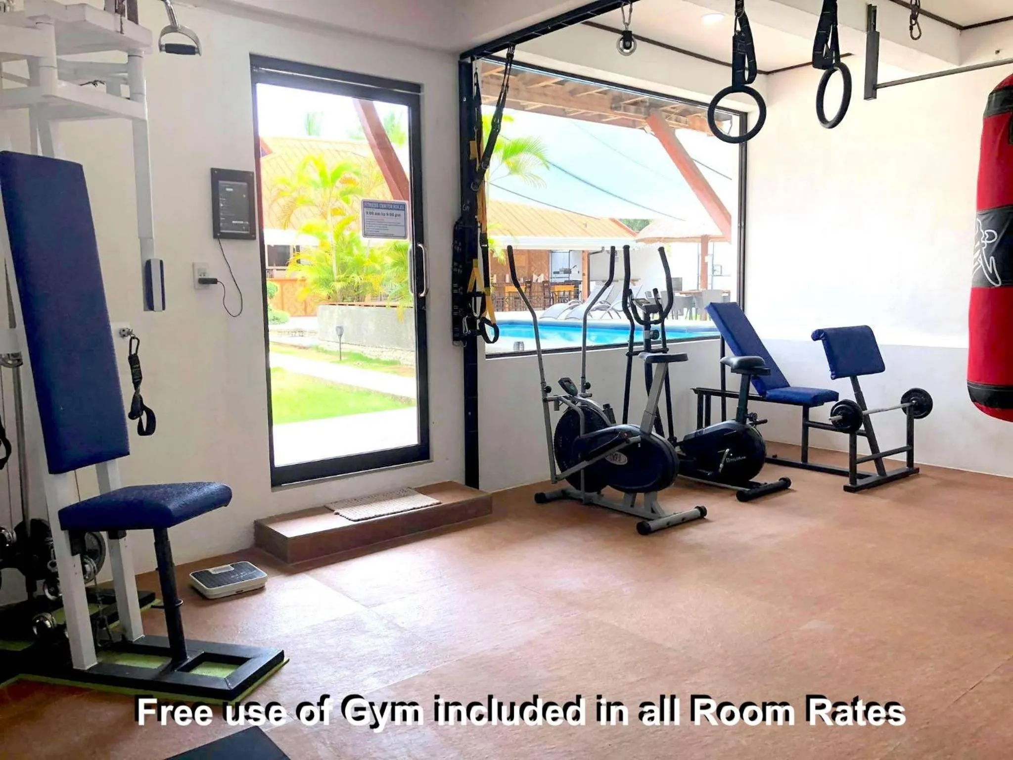 Fitness centre/facilities in Parrot Resort Moalboal