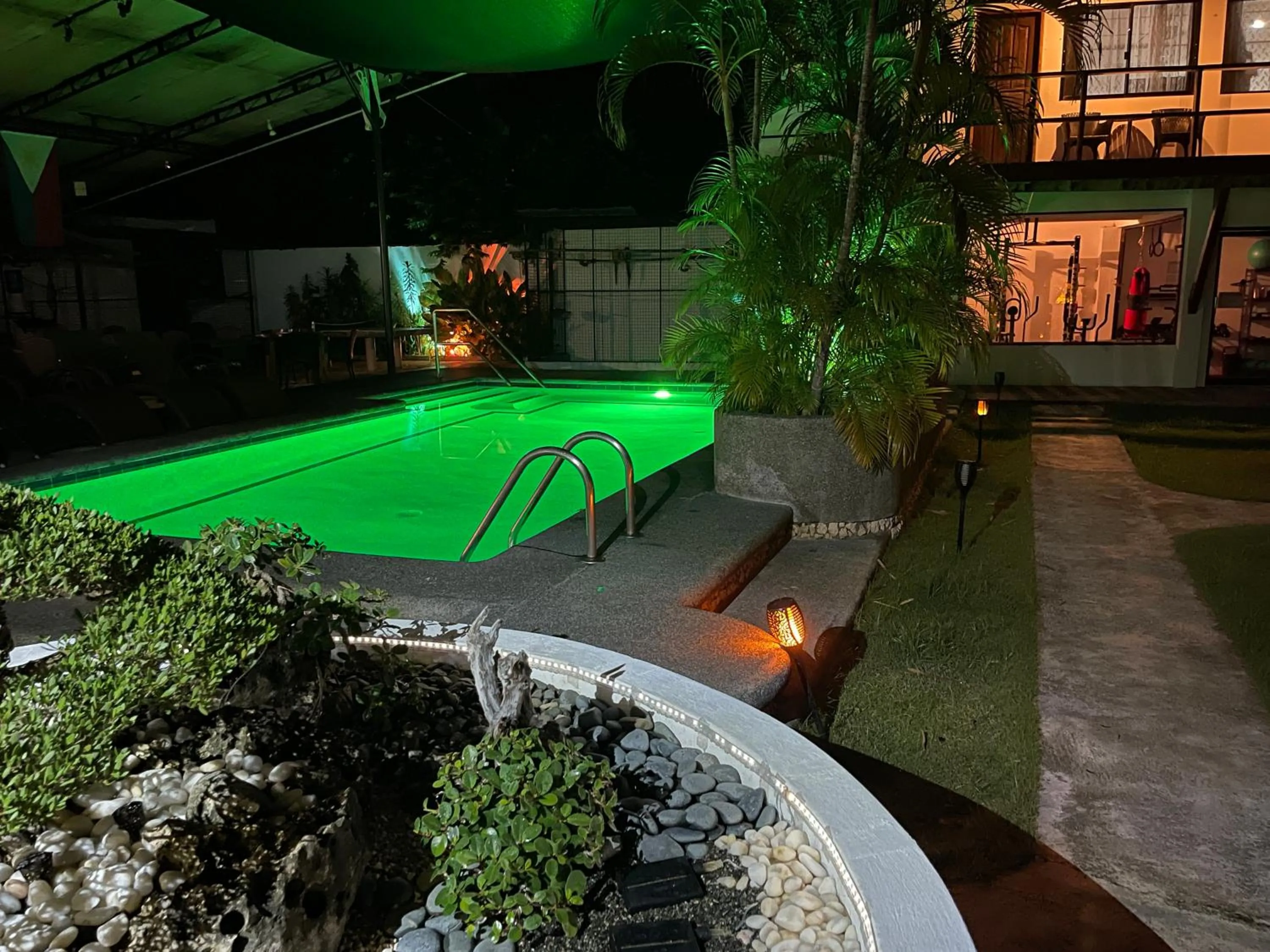 Patio in Parrot Resort Moalboal