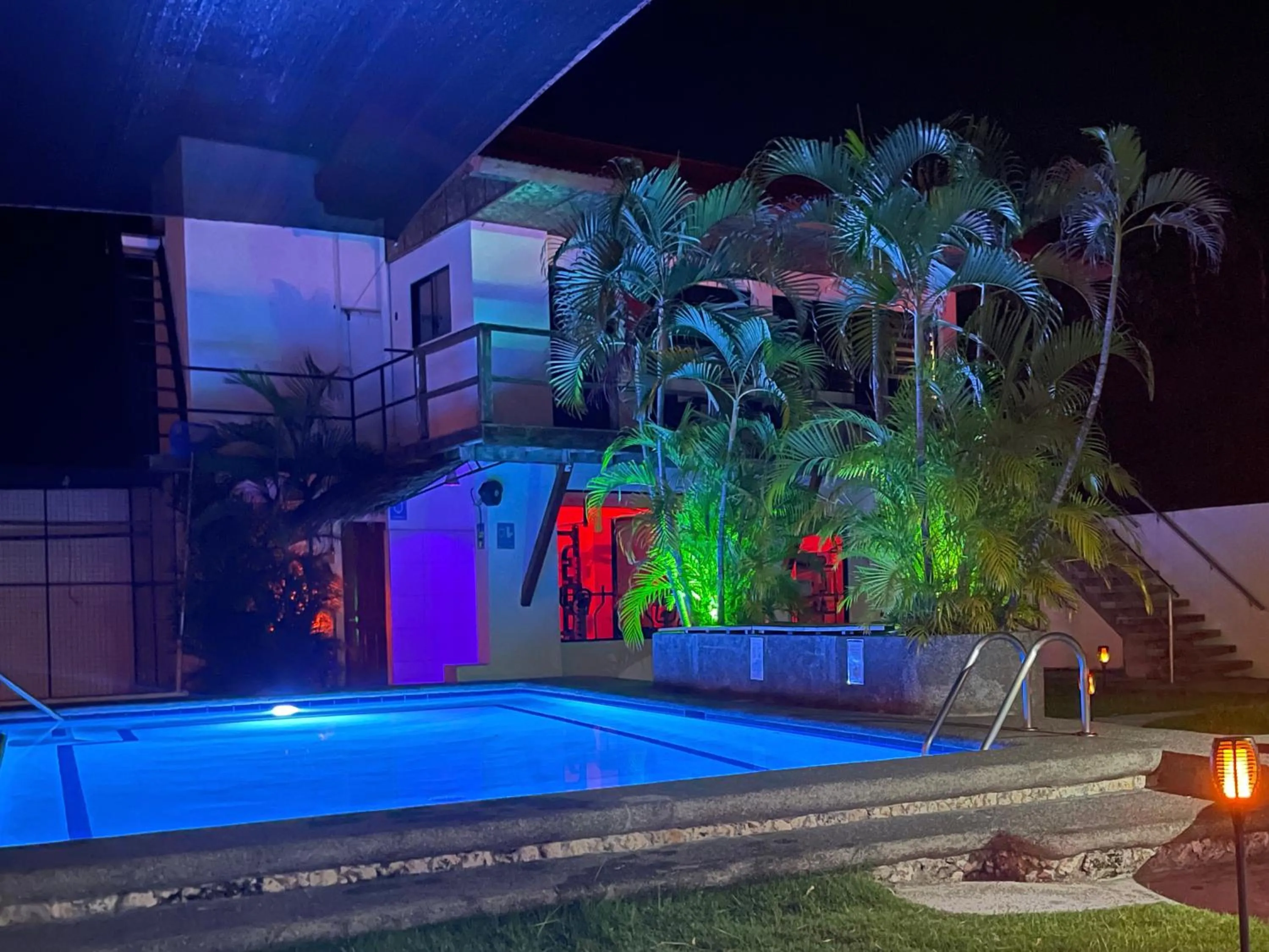 Swimming pool in Parrot Resort Moalboal