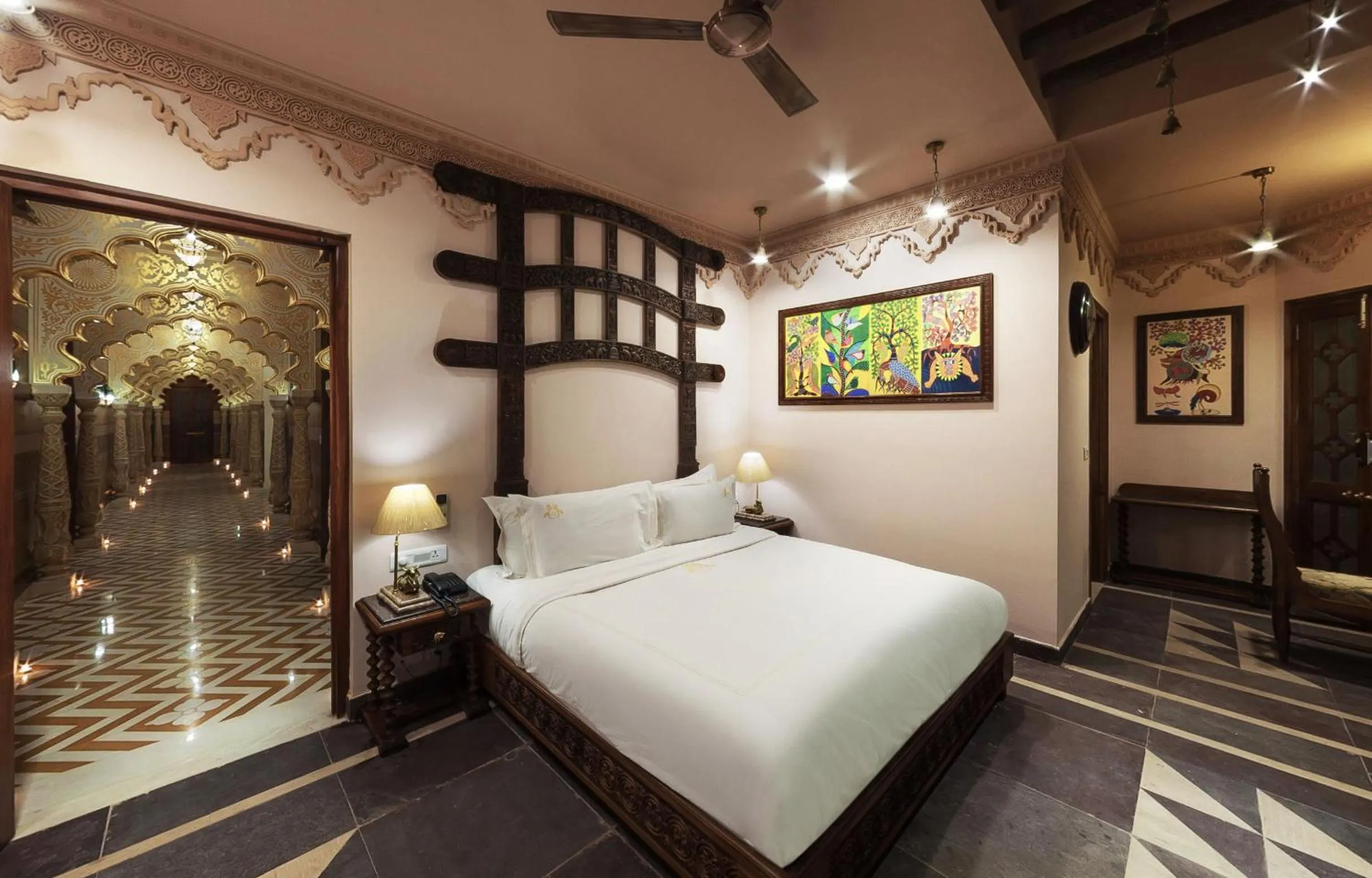 Photo of the whole room, Bed in Pearl Palace Heritage Boutique Hotel