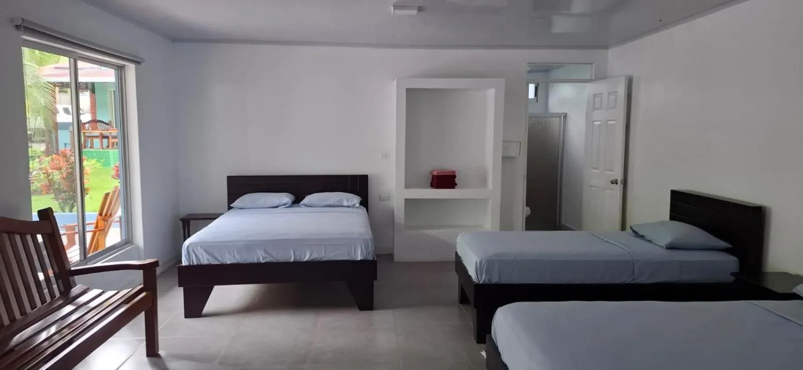 Bed in Hotel Marielos