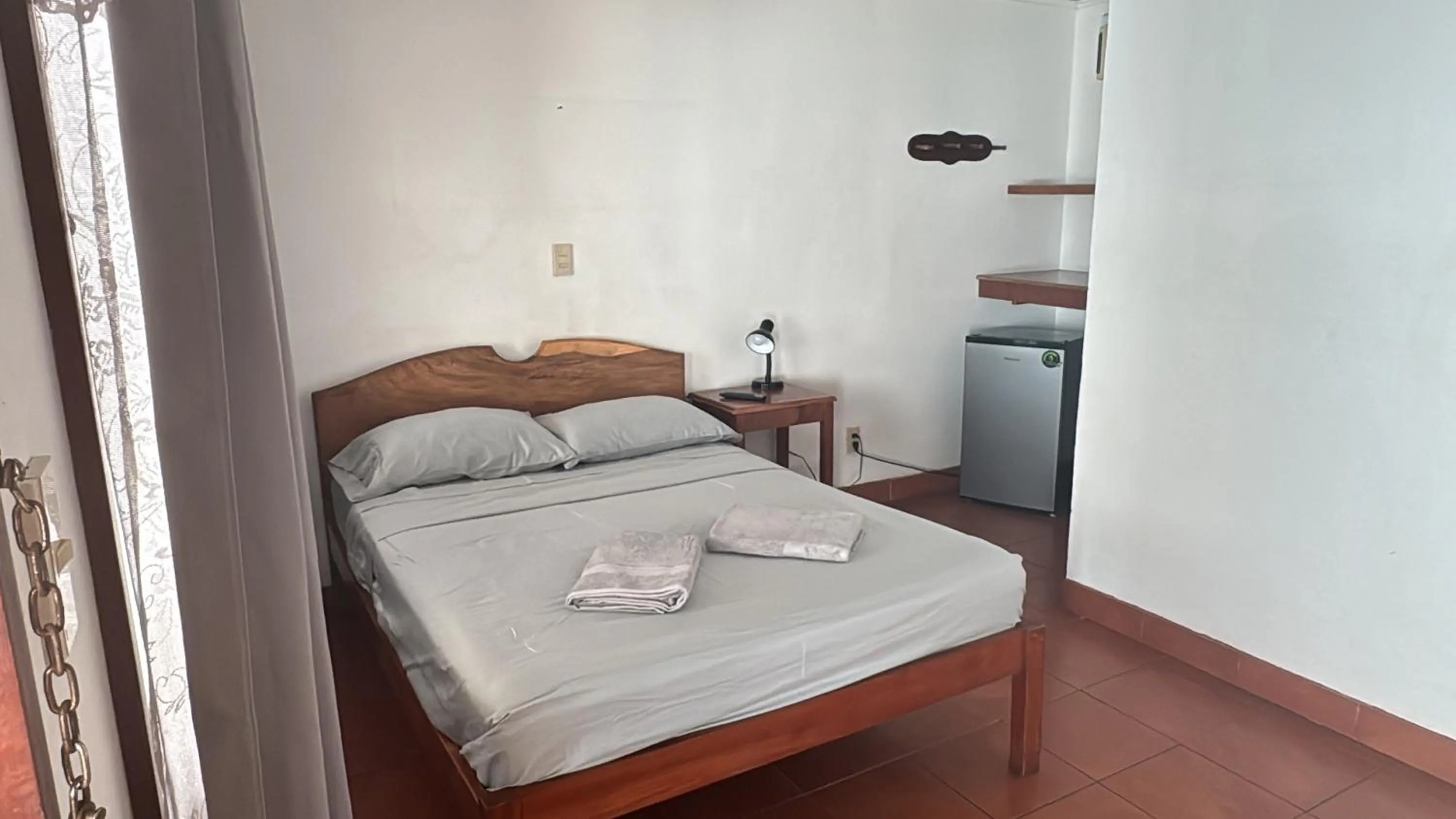 Bed in Hotel Marielos