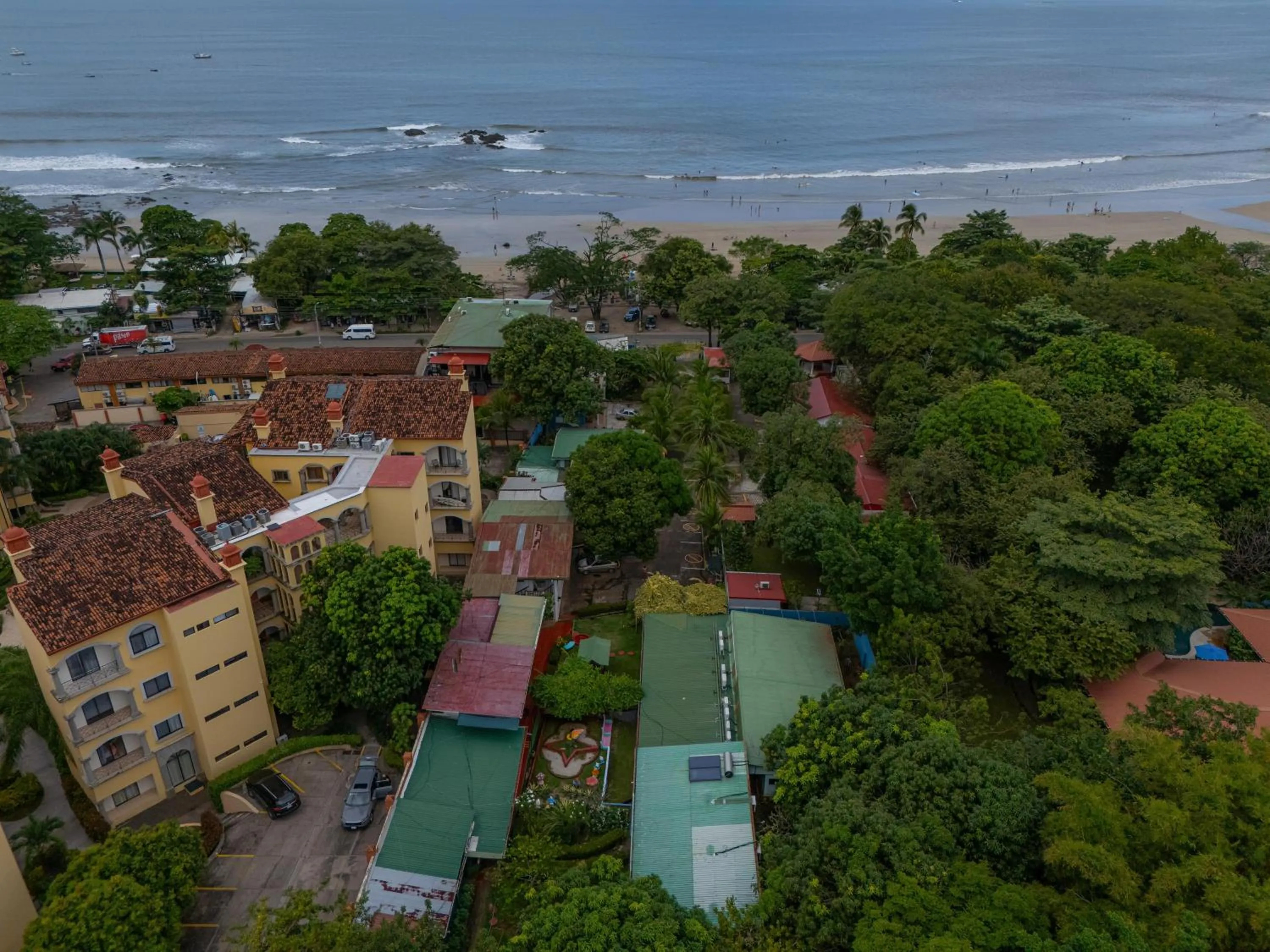 Street view in Hotel Marielos