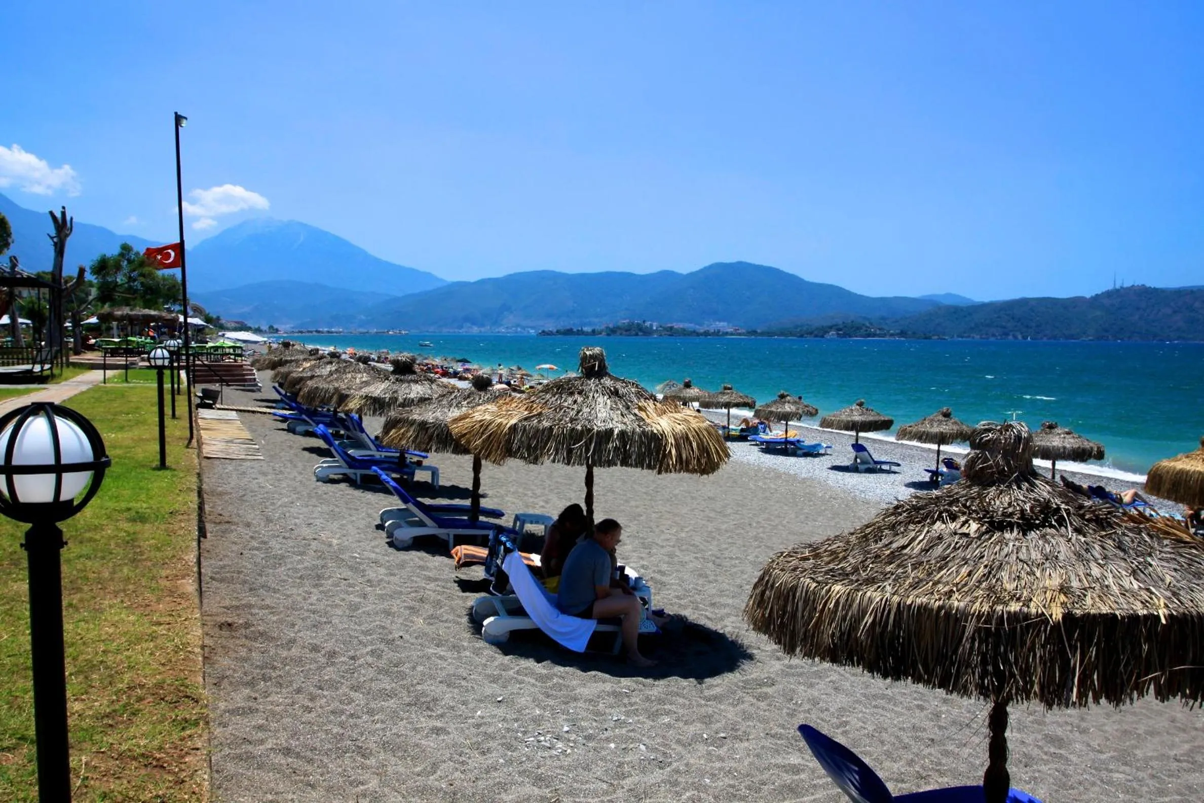 Beach in Yücel Hotel