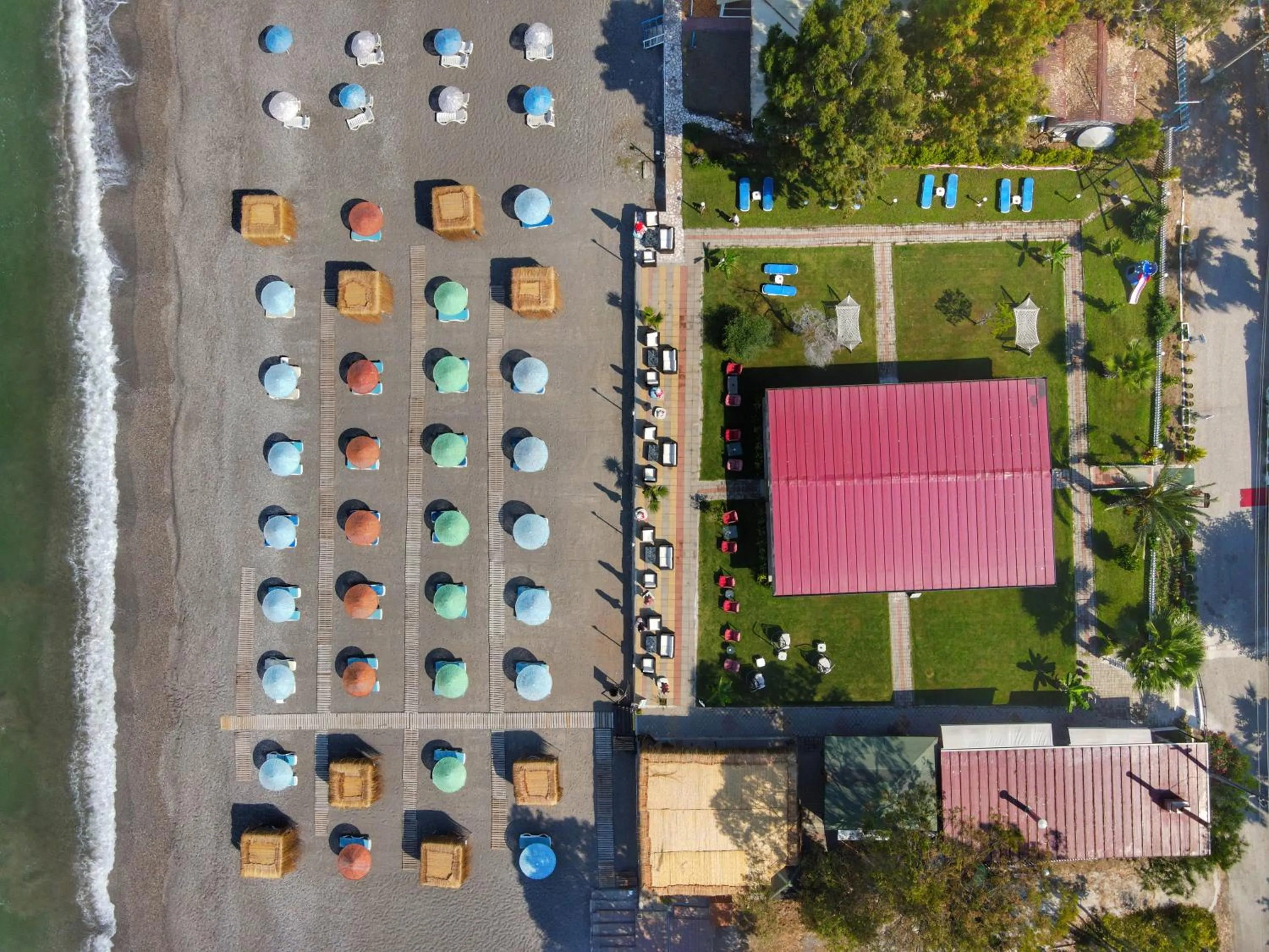 Bird's eye view in Yücel Hotel