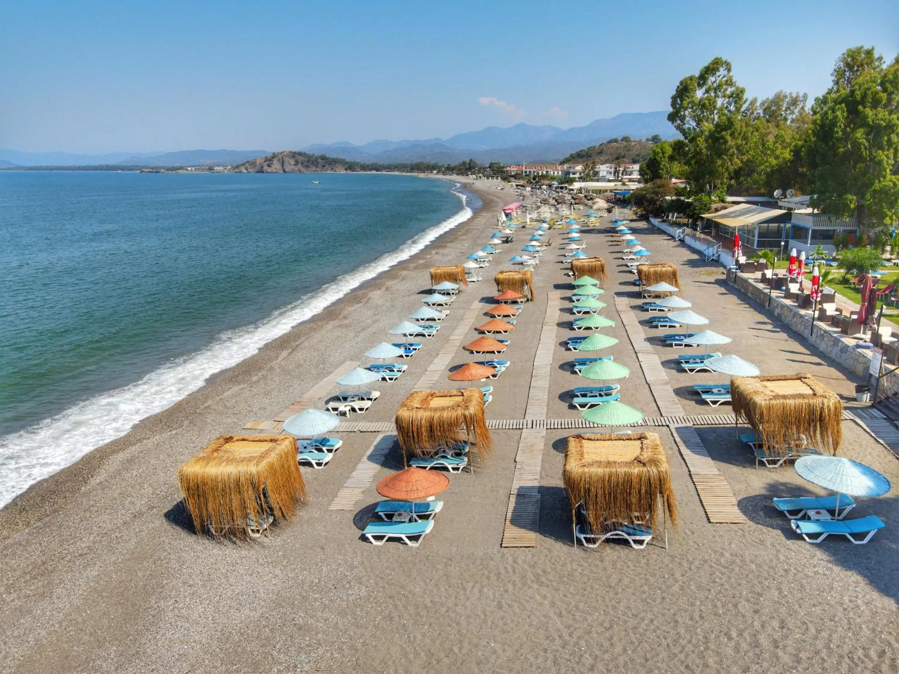Beach in Yücel Hotel