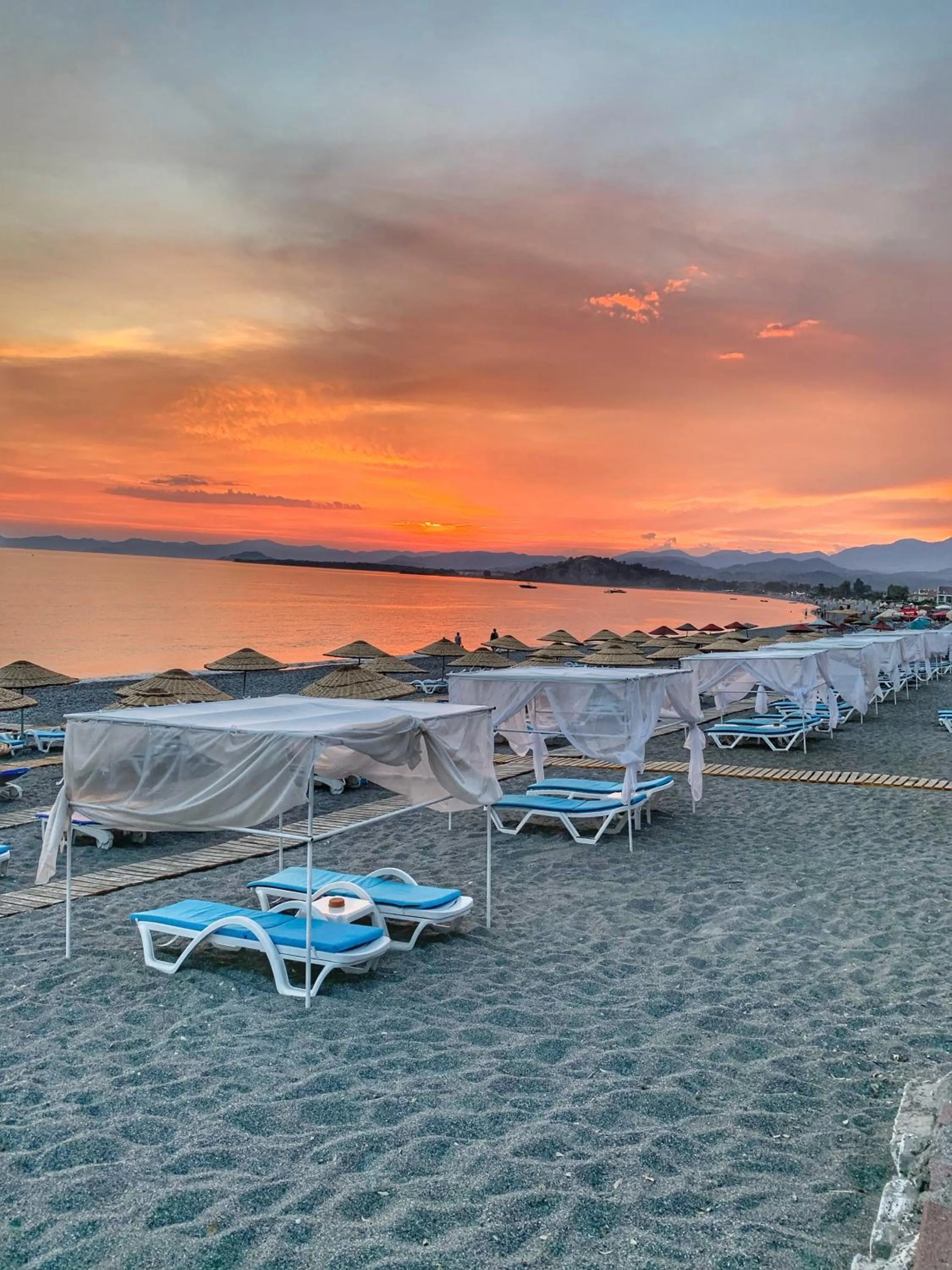 Beach in Yücel Hotel