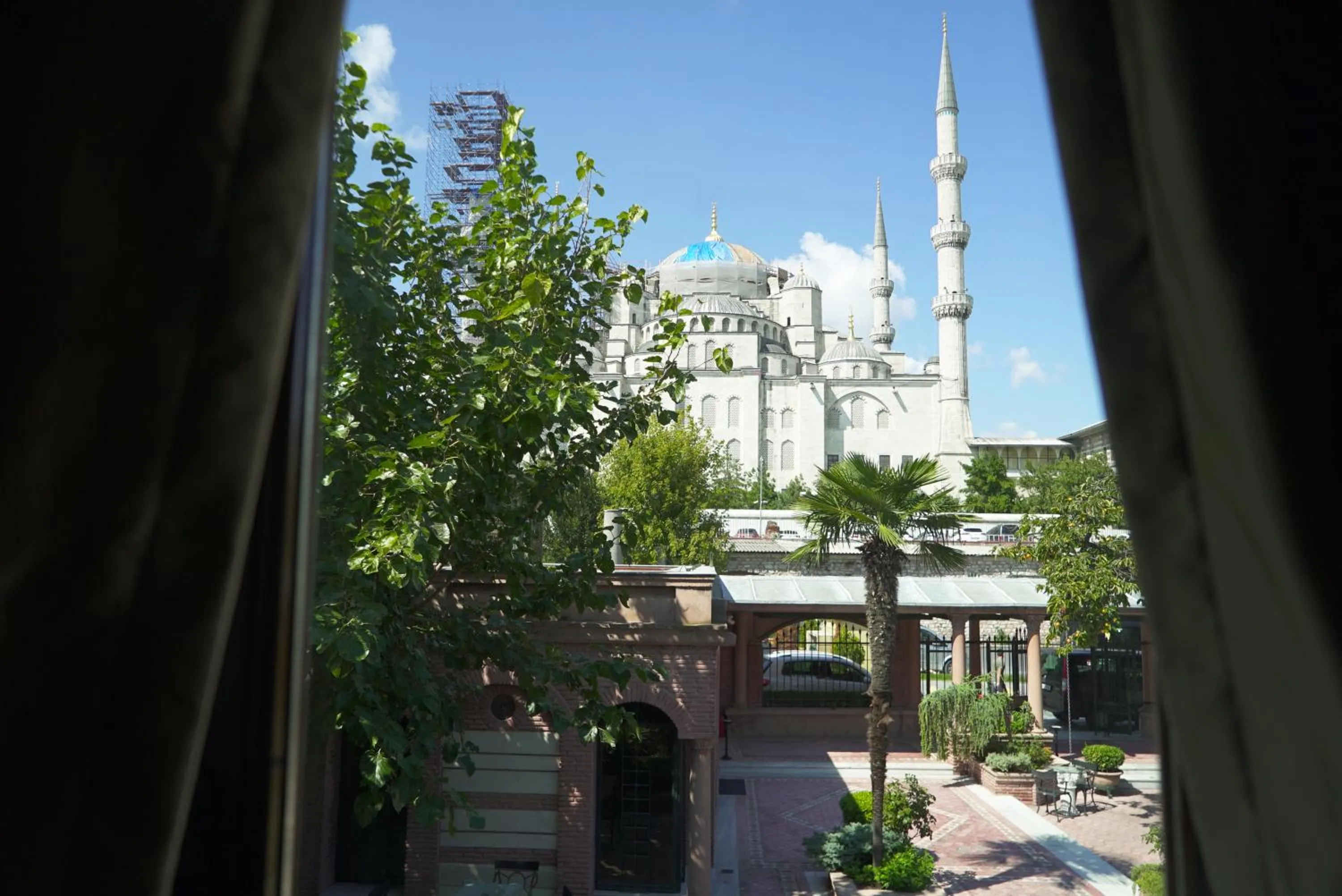 City view in Sultanahmet Palace Hotel