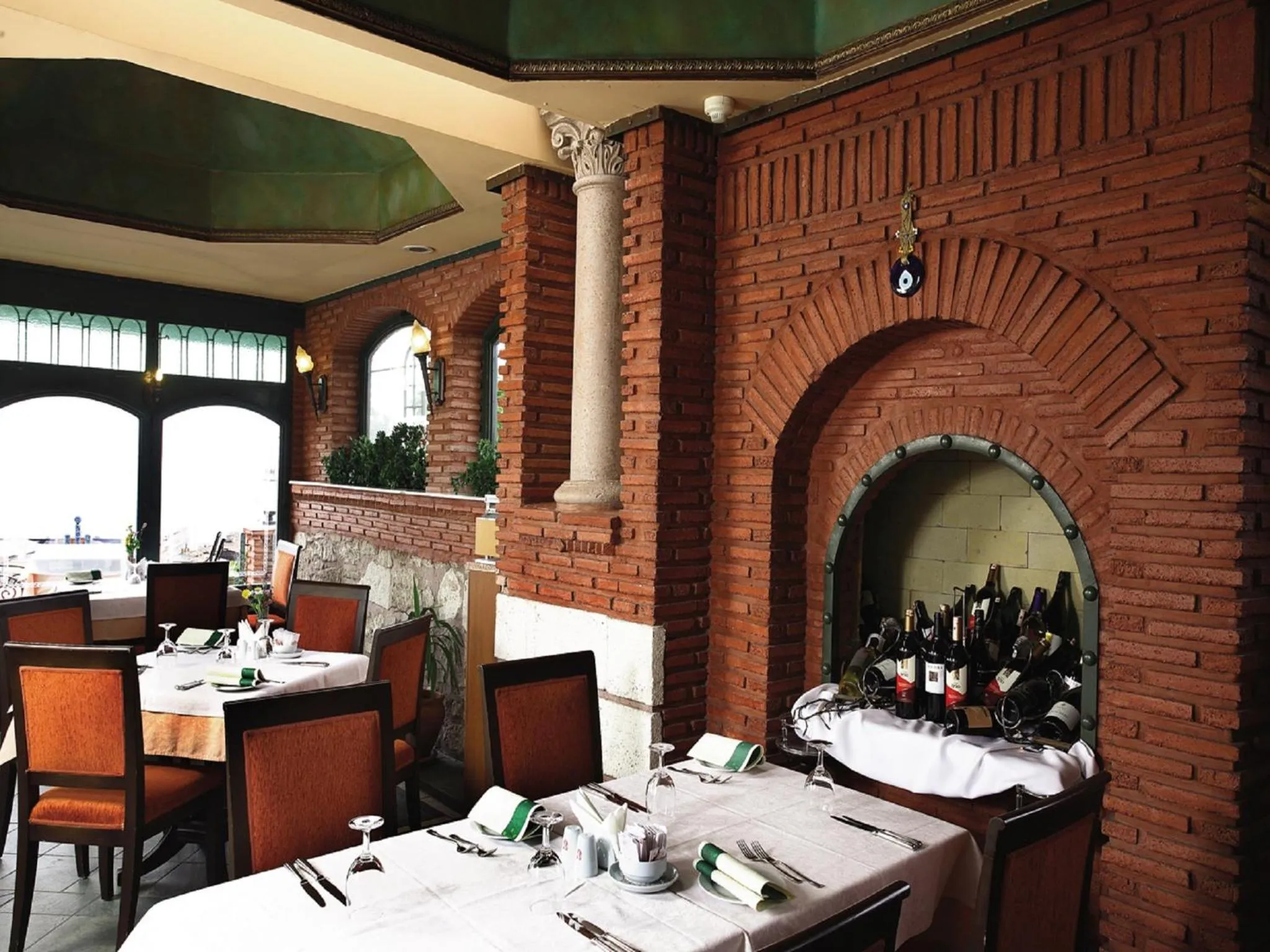 Food close-up in Sultanahmet Palace Hotel