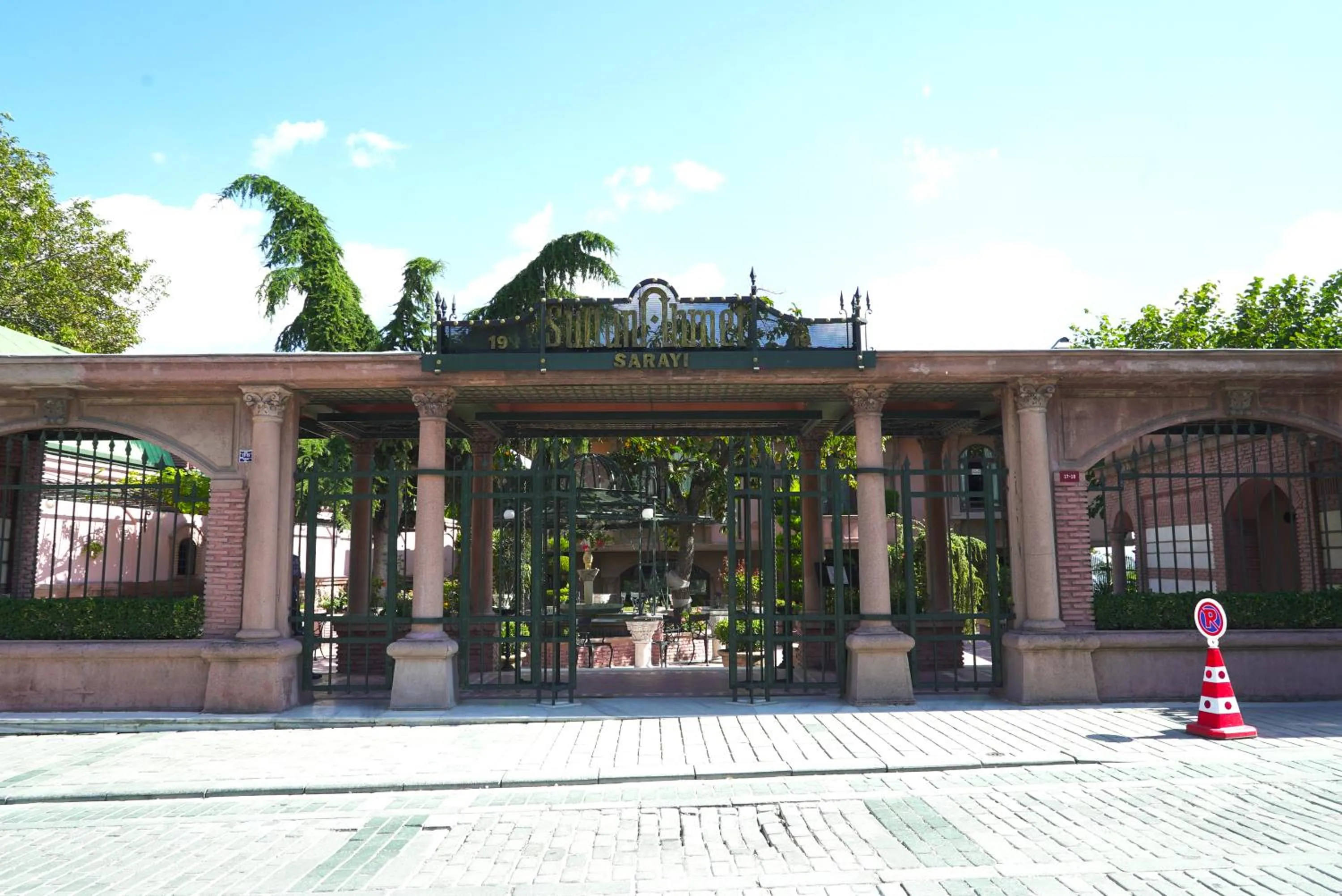 Facade/entrance in Sultanahmet Palace Hotel