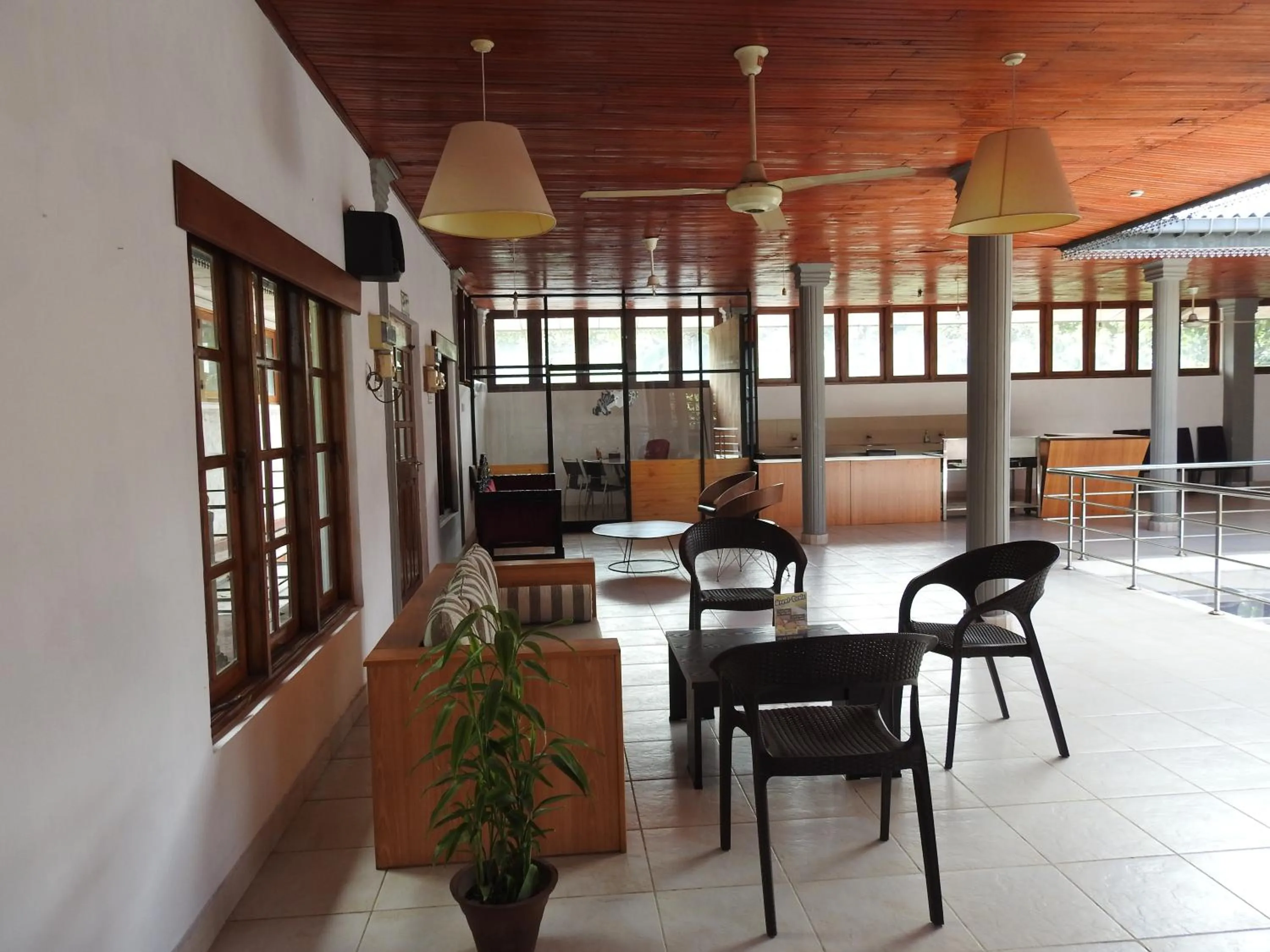 Dining area in Paradise Inn