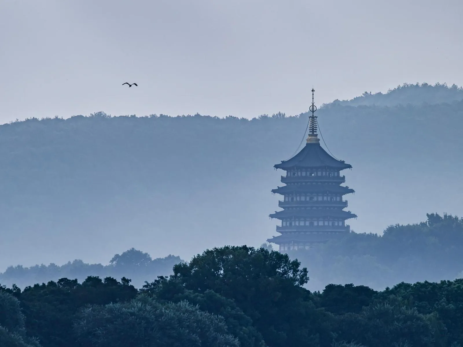 Natural landscape in The Silk Lakehouse, Shangri-La Hangzhou