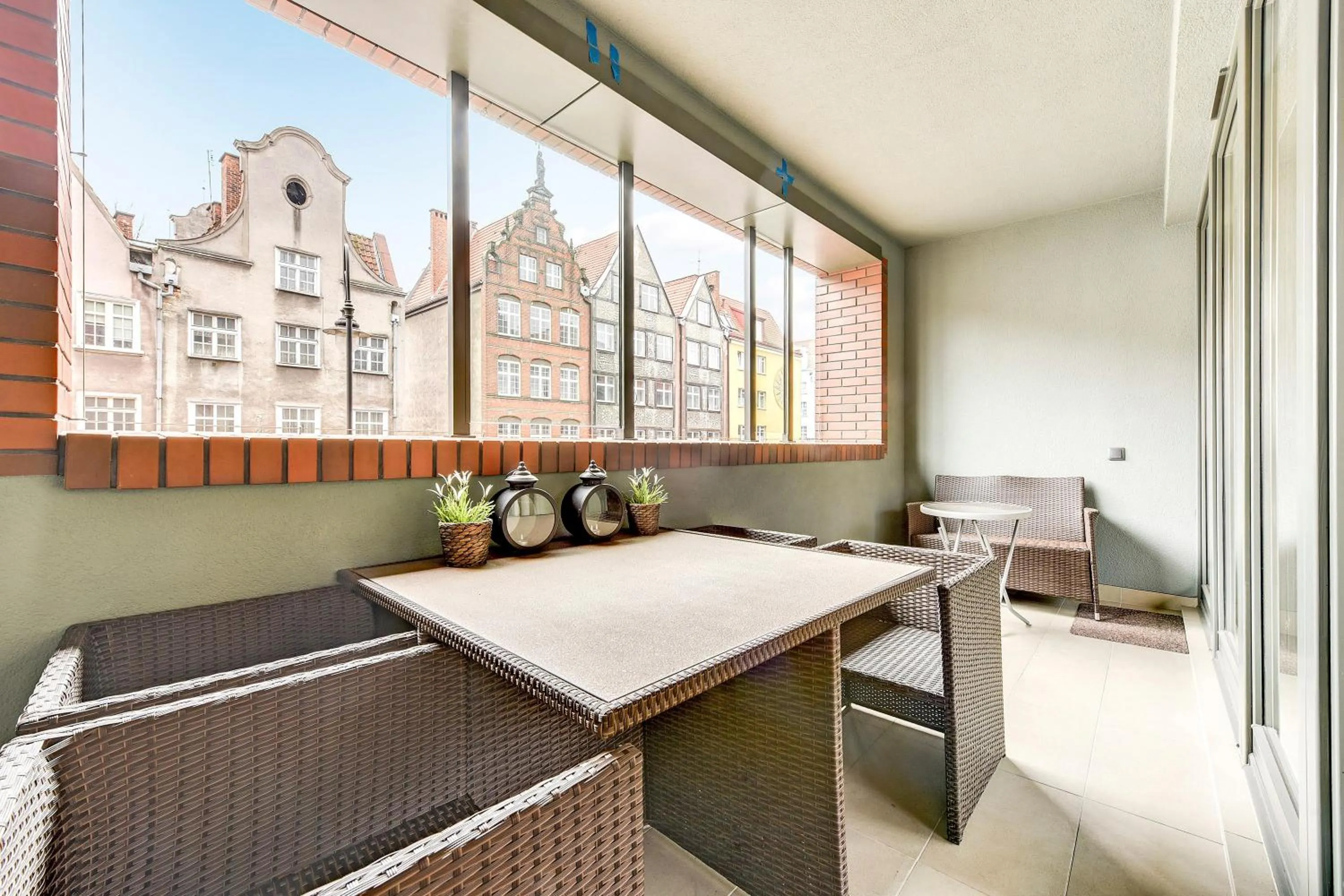 Balcony/Terrace in Old Town by Welcome Apartment