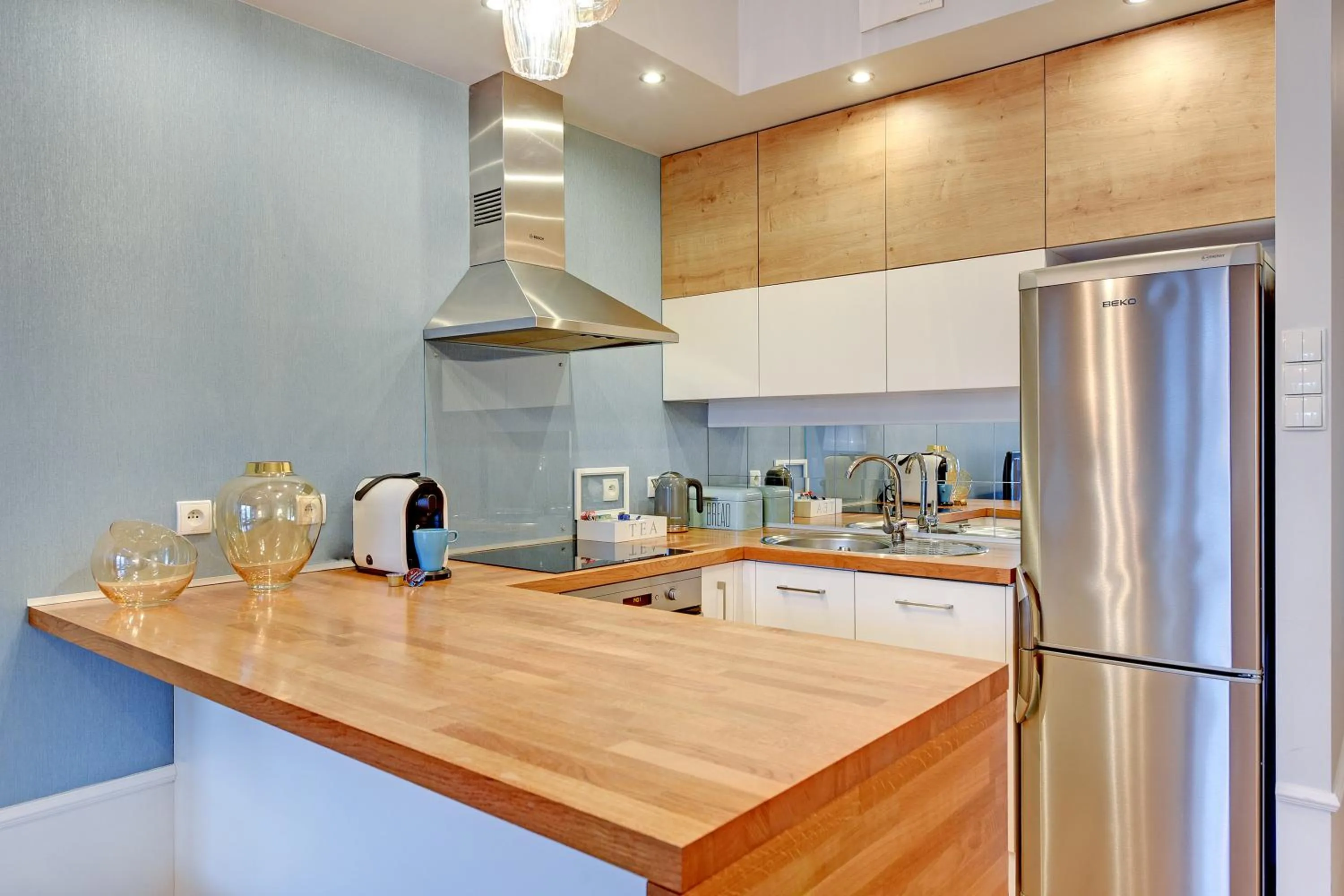 Kitchen or kitchenette in Old Town by Welcome Apartment