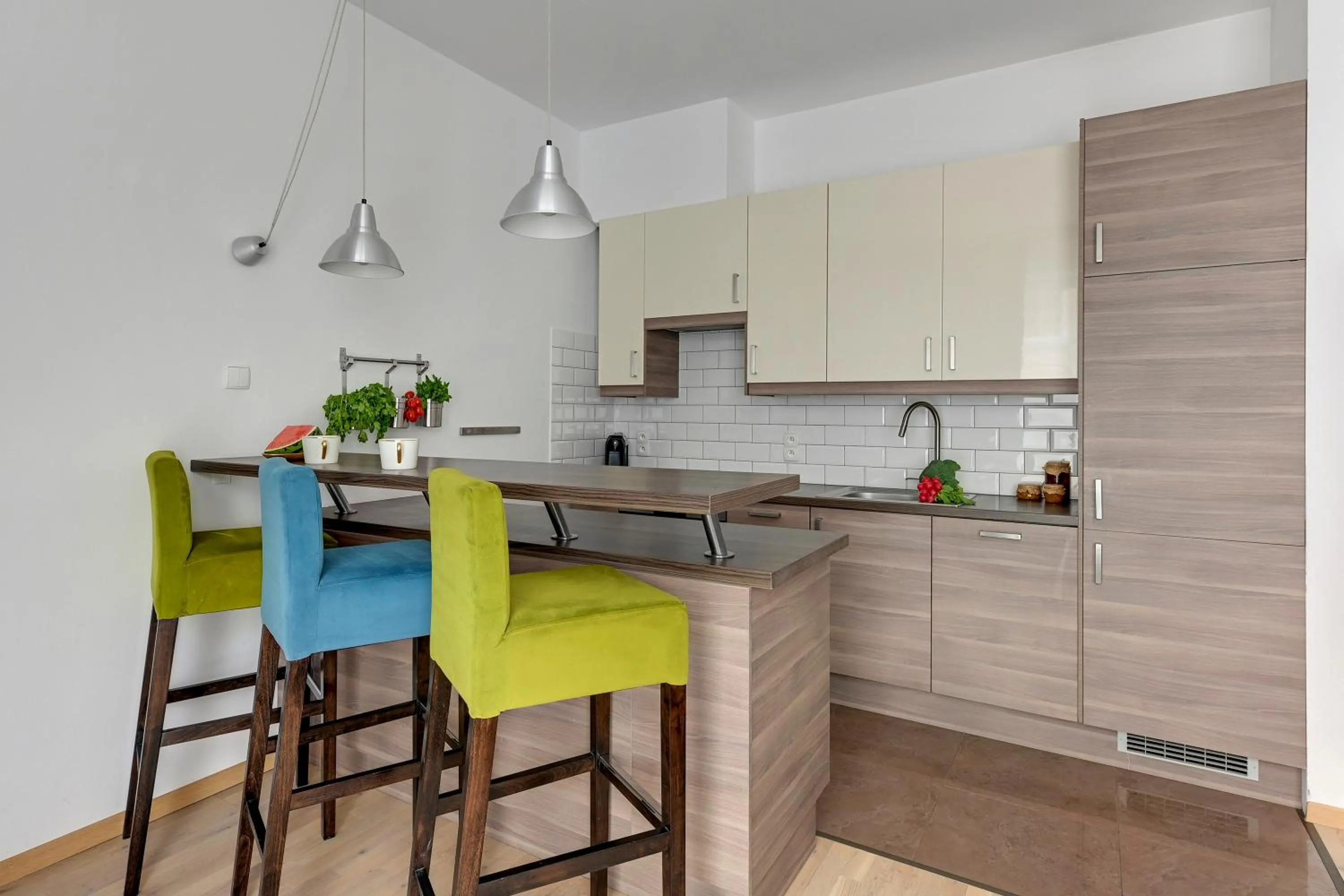 kitchen in Old Town by Welcome Apartment