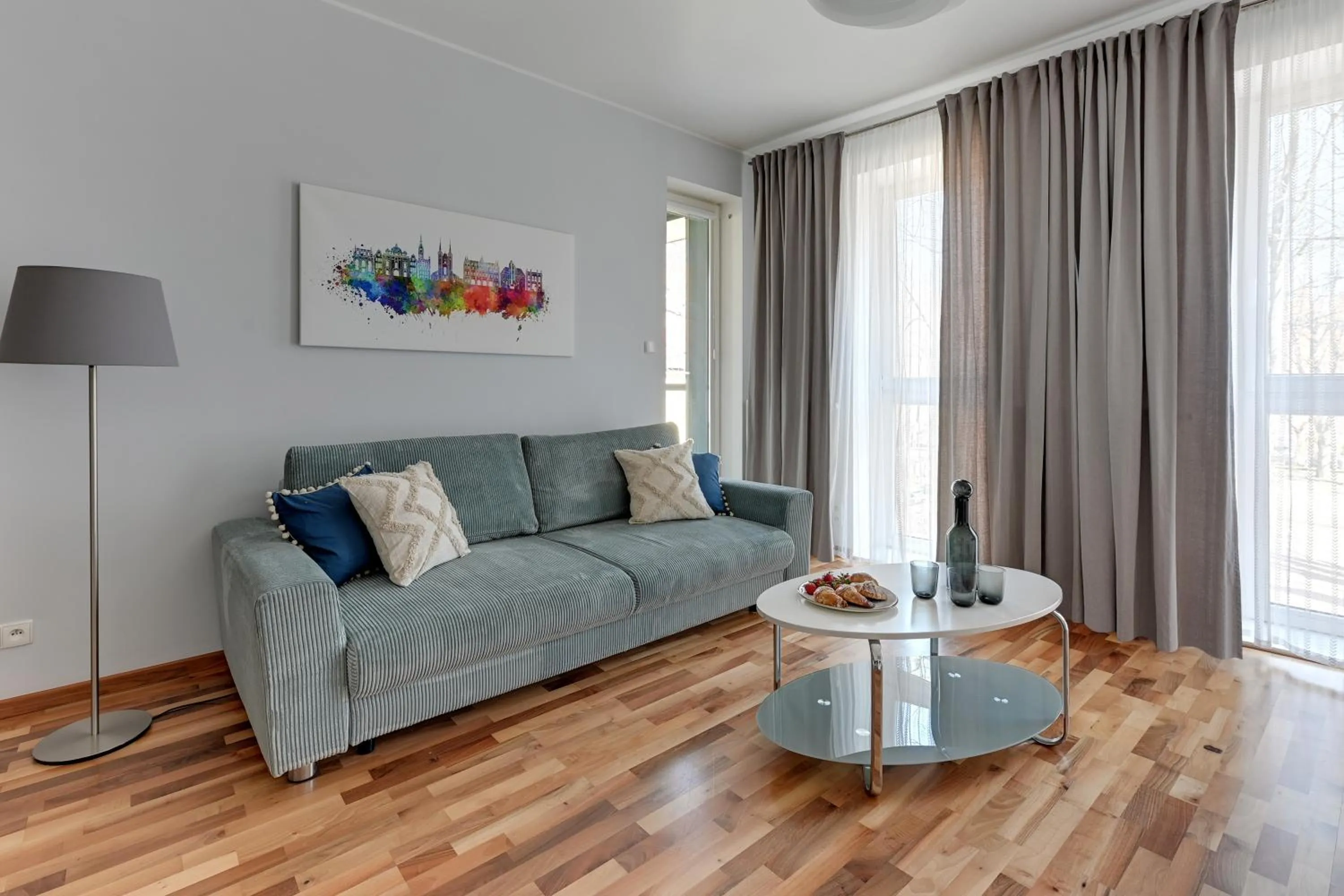 Living room in Old Town by Welcome Apartment