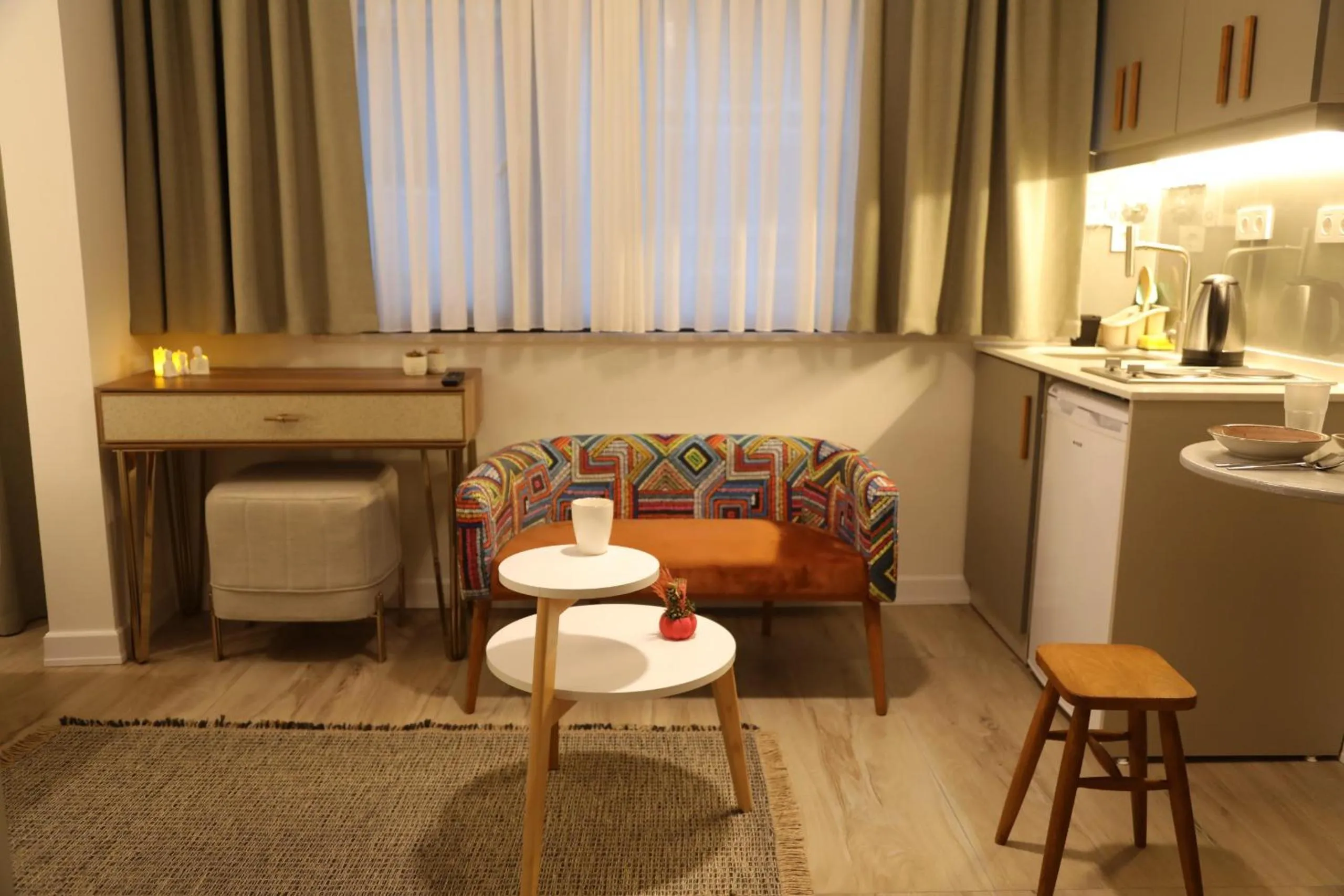 Seating area in Agion Living Taksim Cihangir