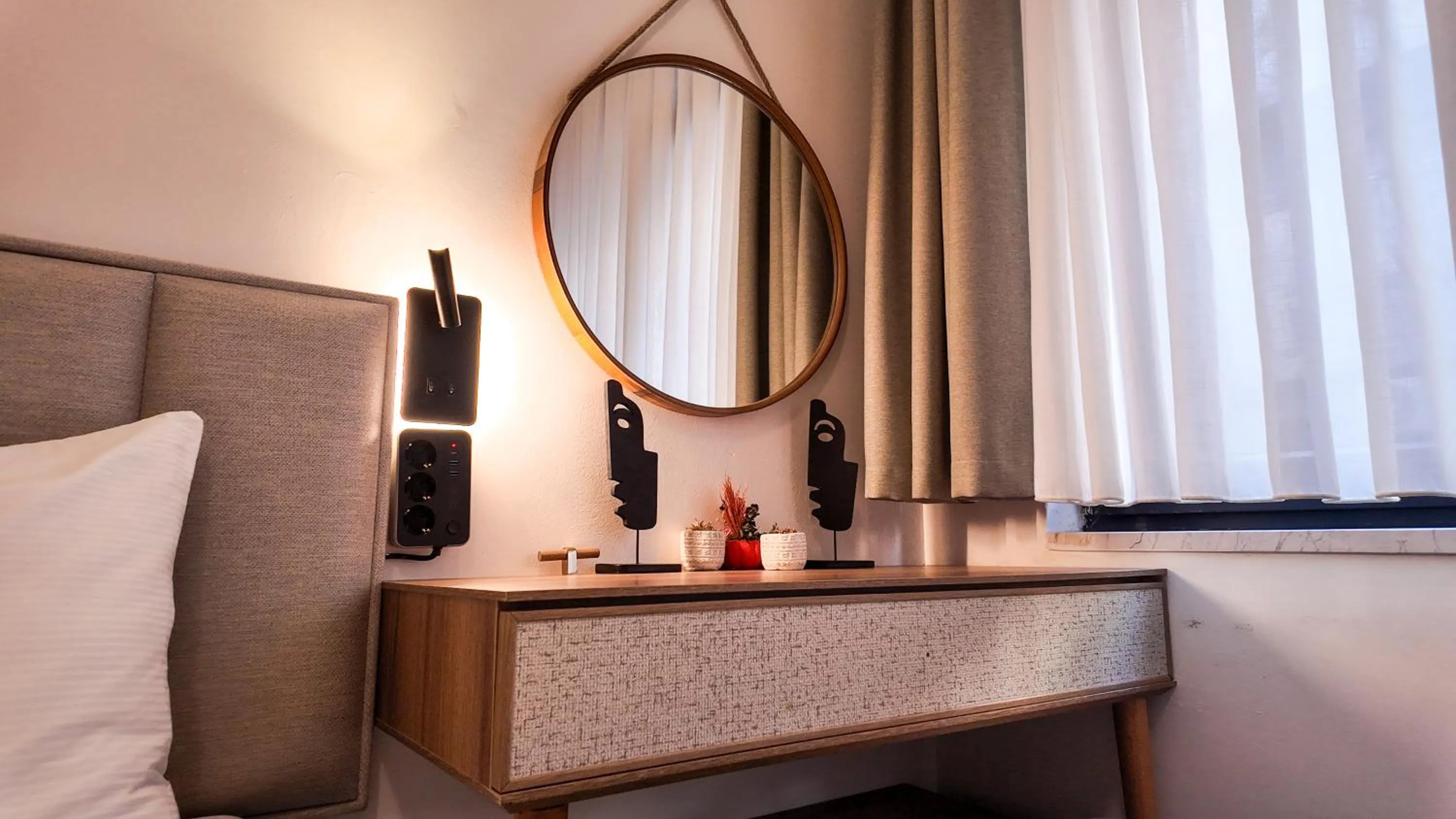 Bed in Agion Living Taksim Cihangir