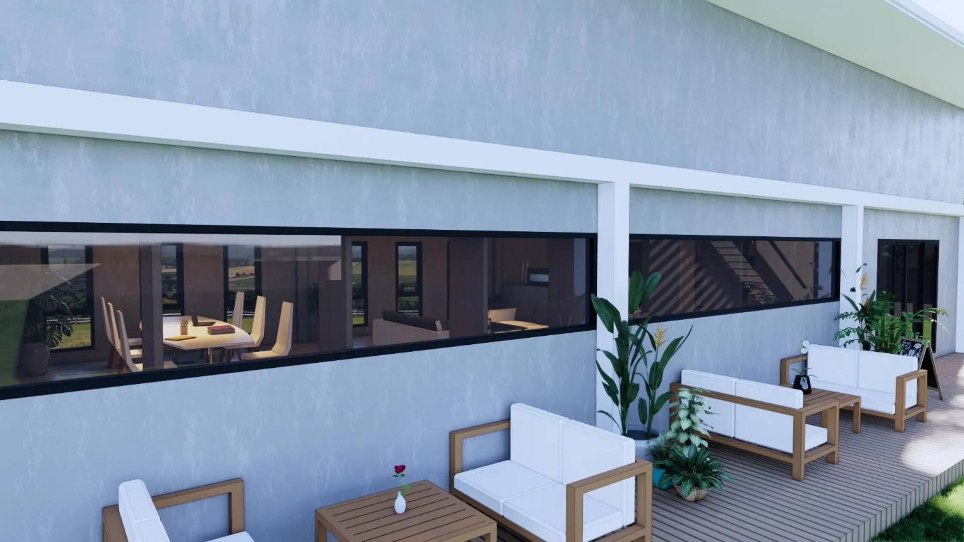 Seating area in Ko Lanta Hotels and Working Space