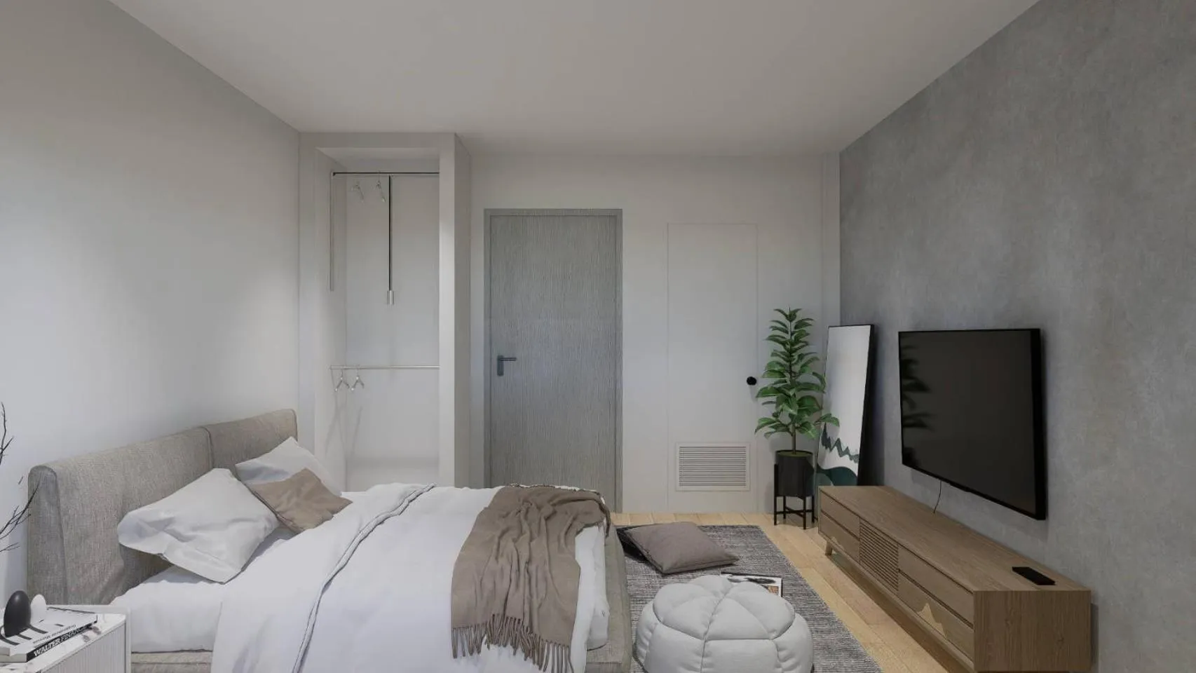 Bed in Ko Lanta Hotels and Working Space