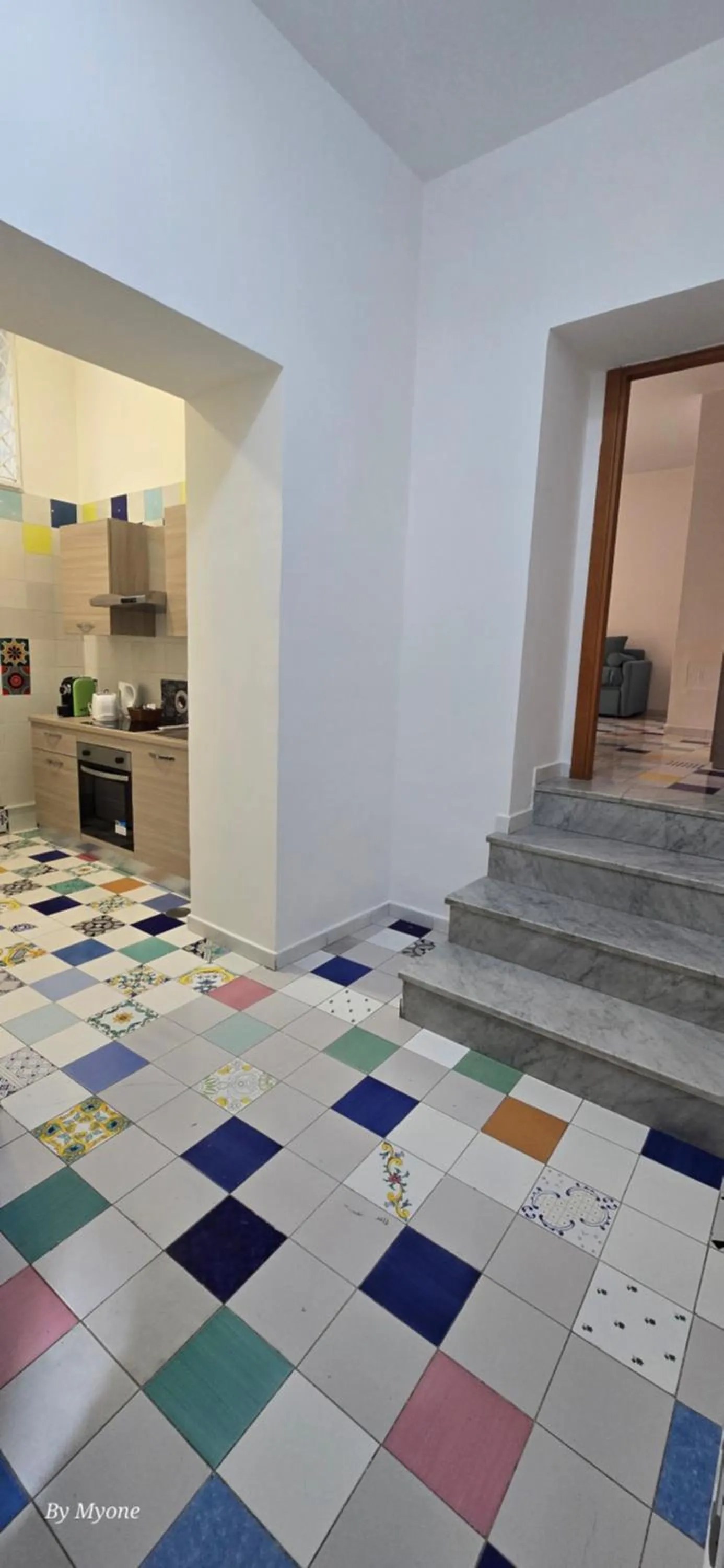 Kitchen or kitchenette in Appartamenti La Dimora di Parthenope Centro Storico