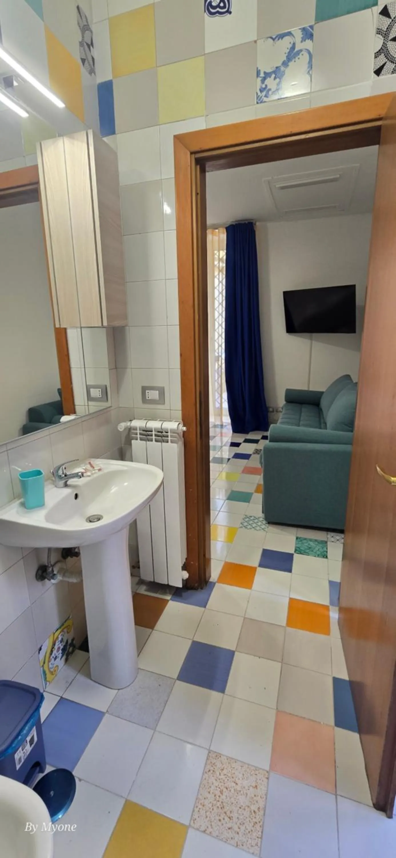 Bathroom in Appartamenti La Dimora di Parthenope Centro Storico