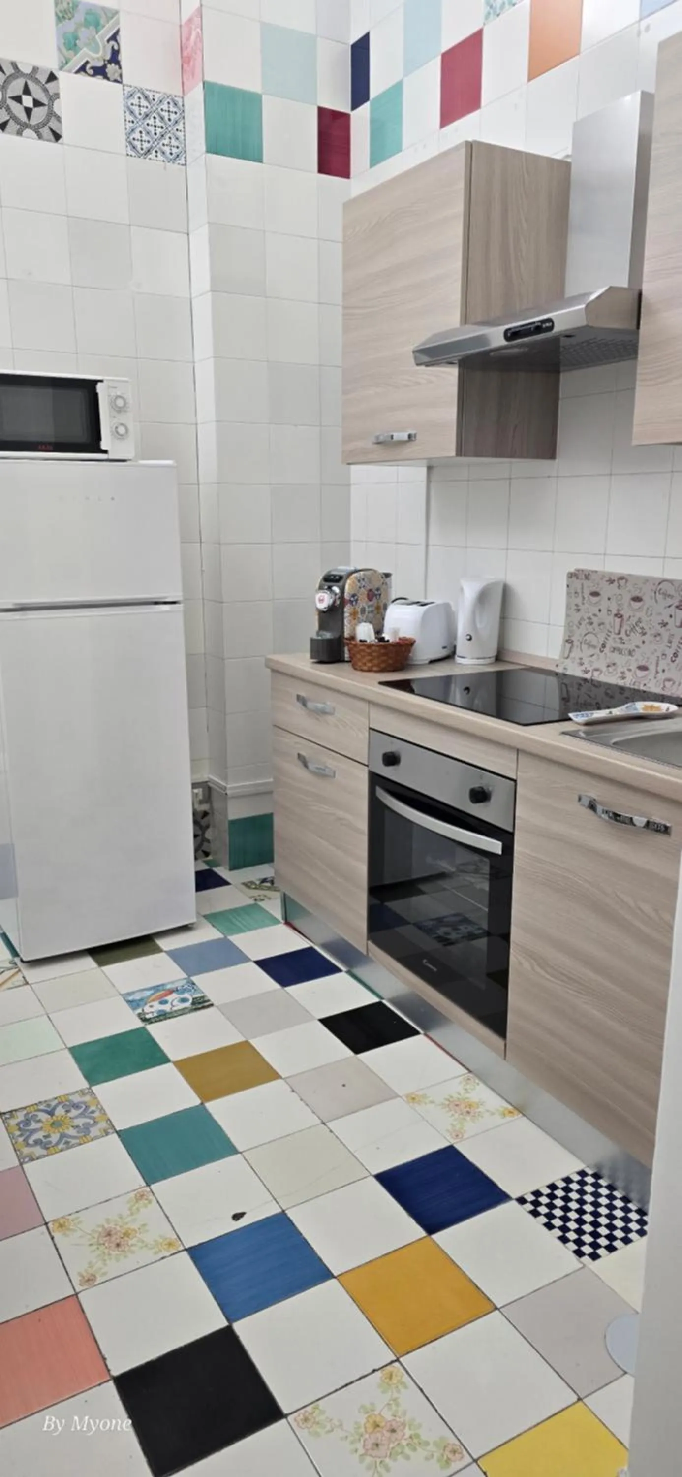 Kitchen or kitchenette in Appartamenti La Dimora di Parthenope Centro Storico