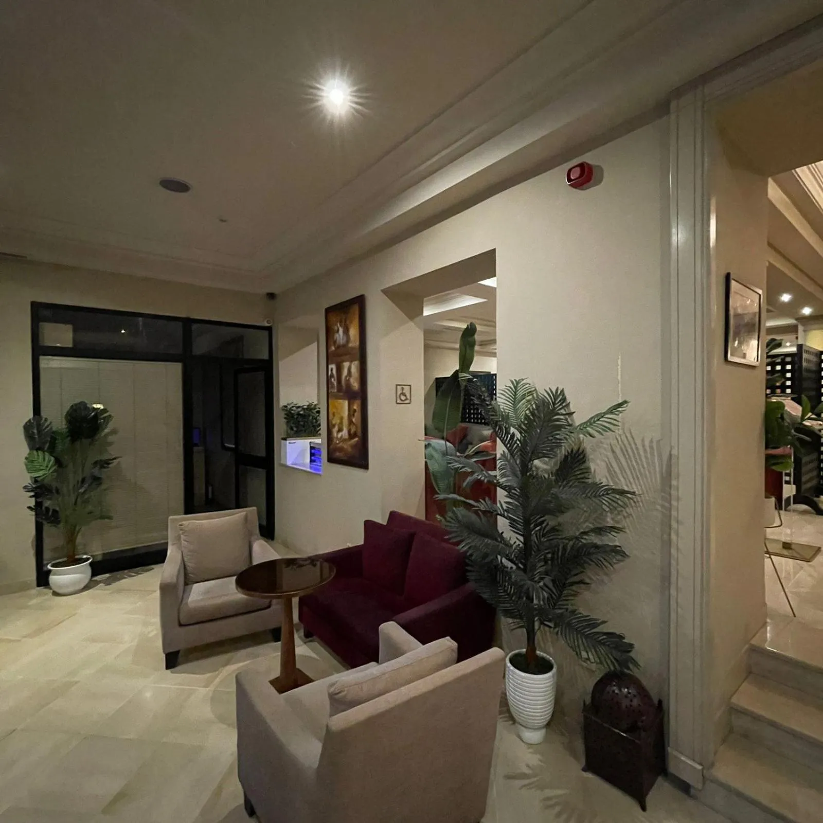 Living room in Hôtel LE CONSUL