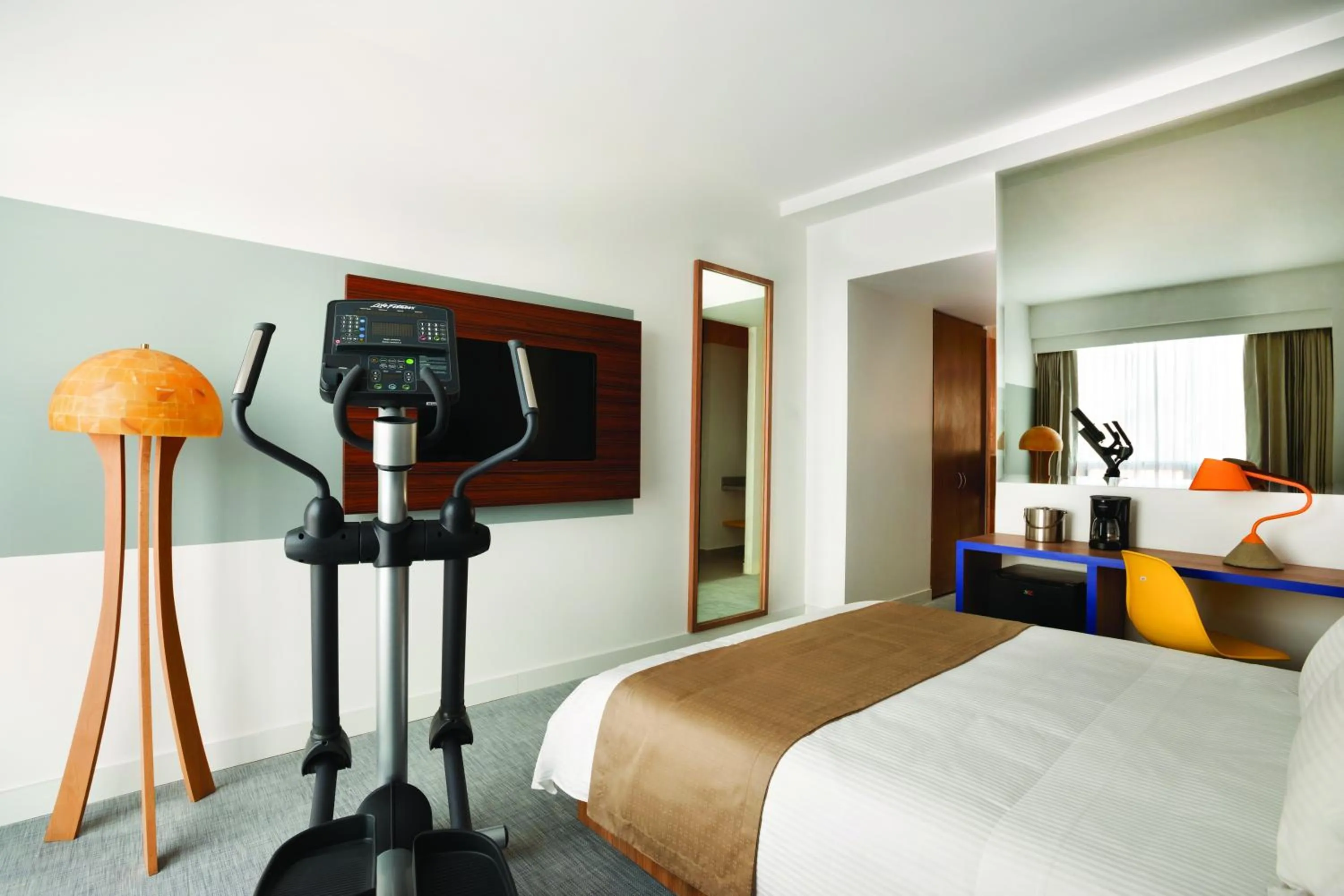 Decorative detail, Bed in TRYP by Wyndham Mexico City World Trade Center Area