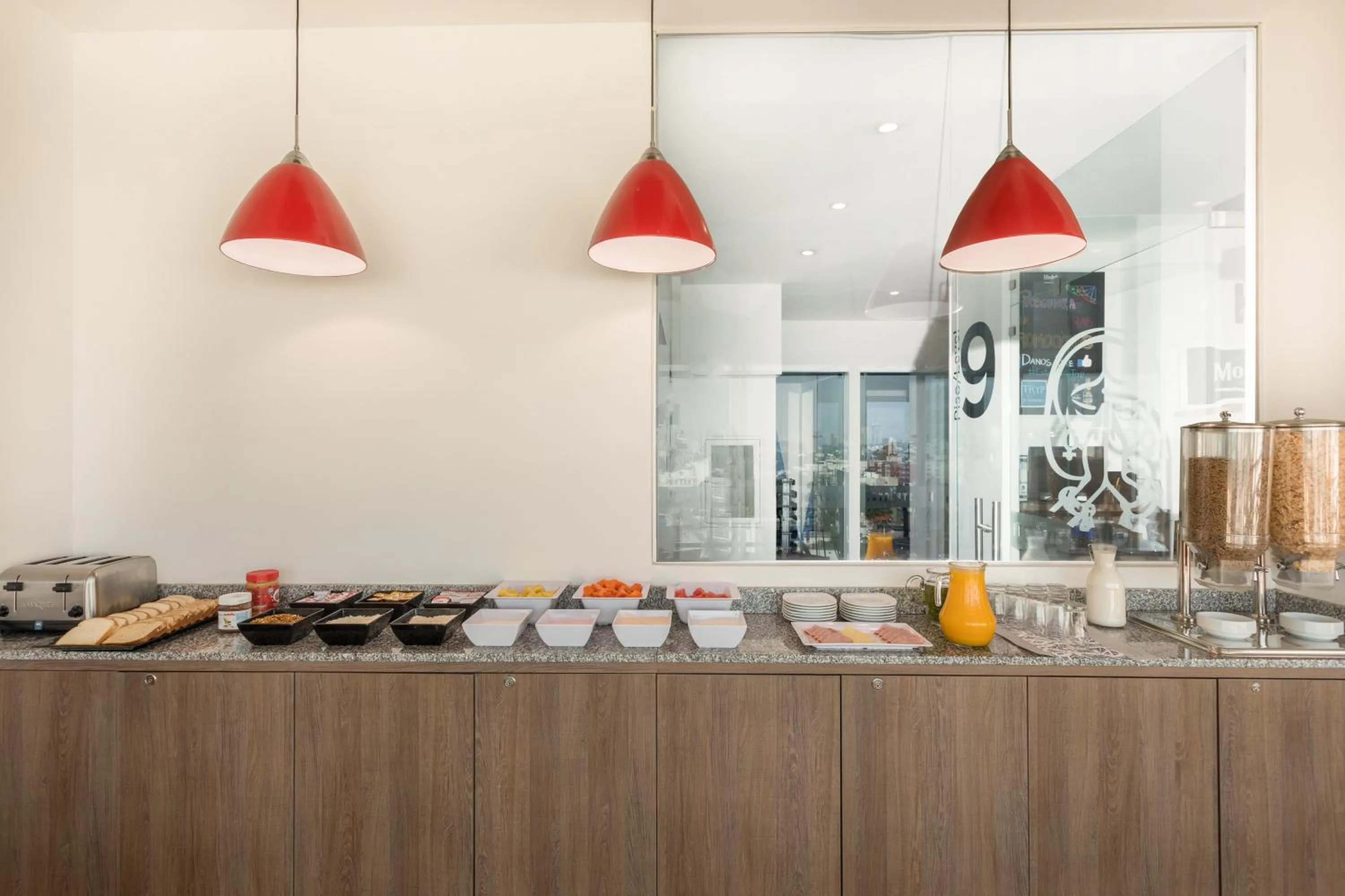 Buffet breakfast in TRYP by Wyndham Mexico City World Trade Center Area