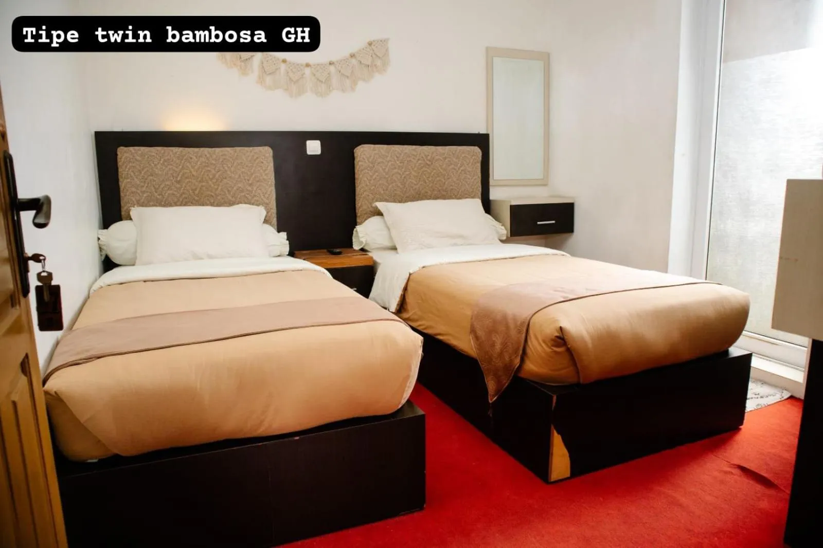 Bed in Bamboosa