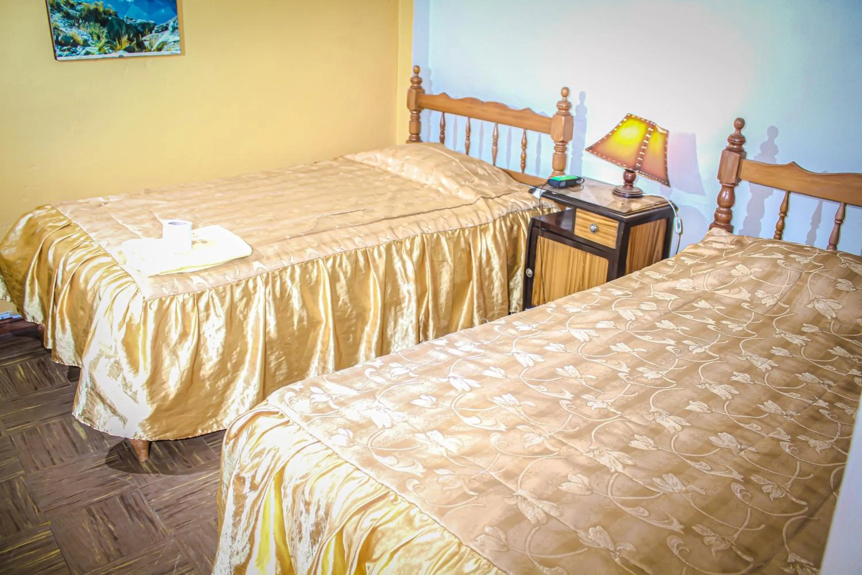 Bed in Hotel Virgen del Carmen - Huaraz