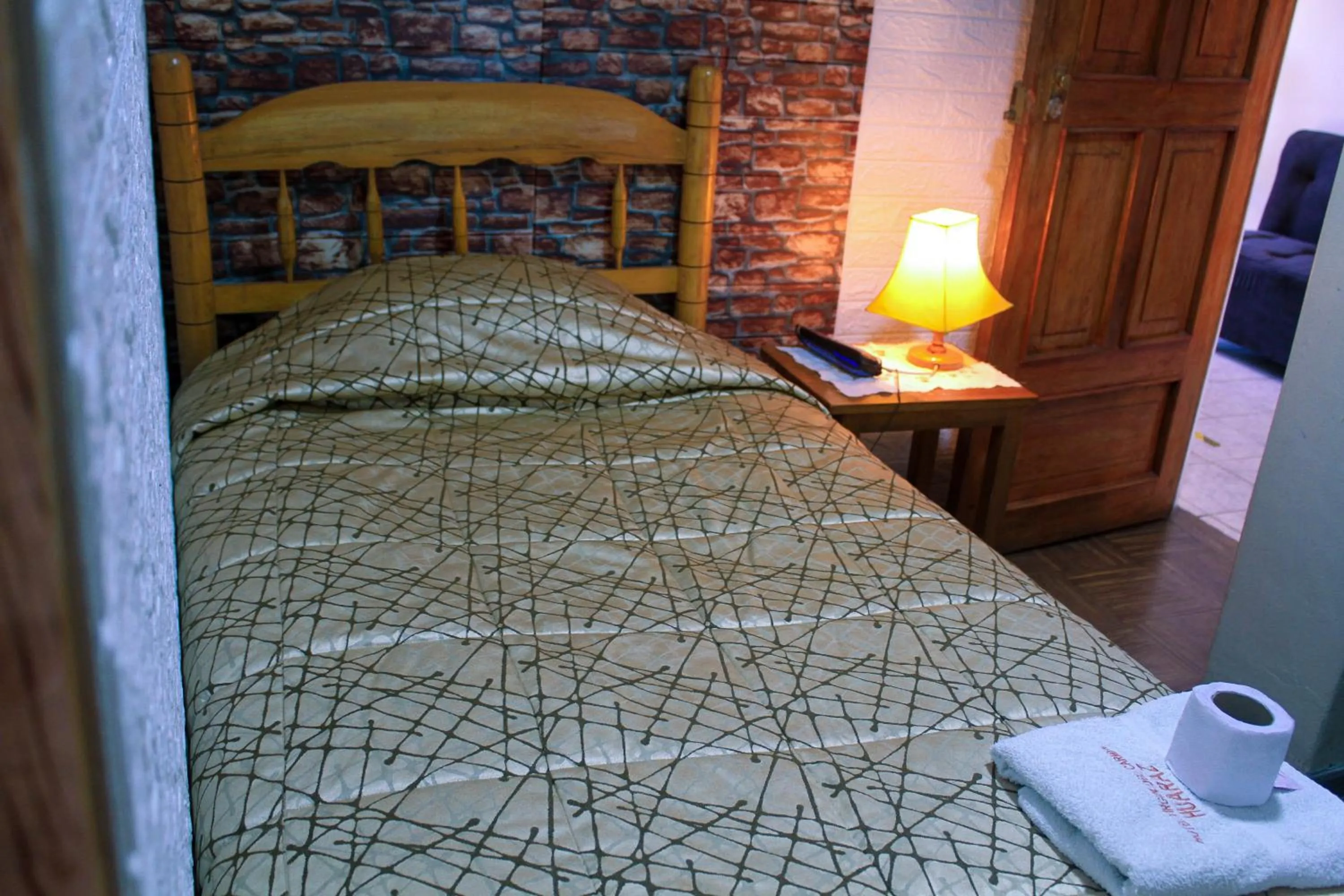 Bed in Hotel Virgen del Carmen - Huaraz