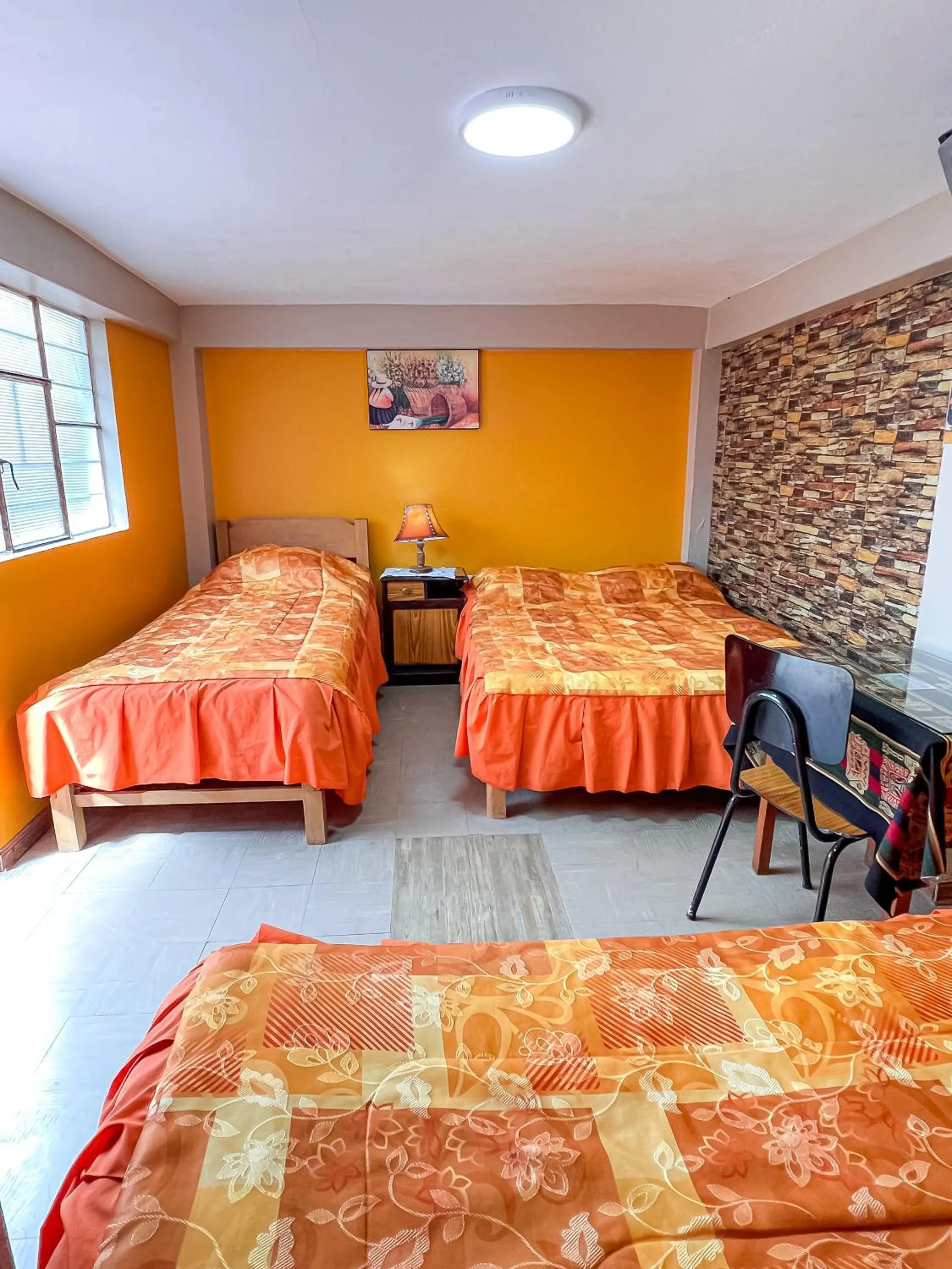Bed in Hotel Virgen del Carmen - Huaraz