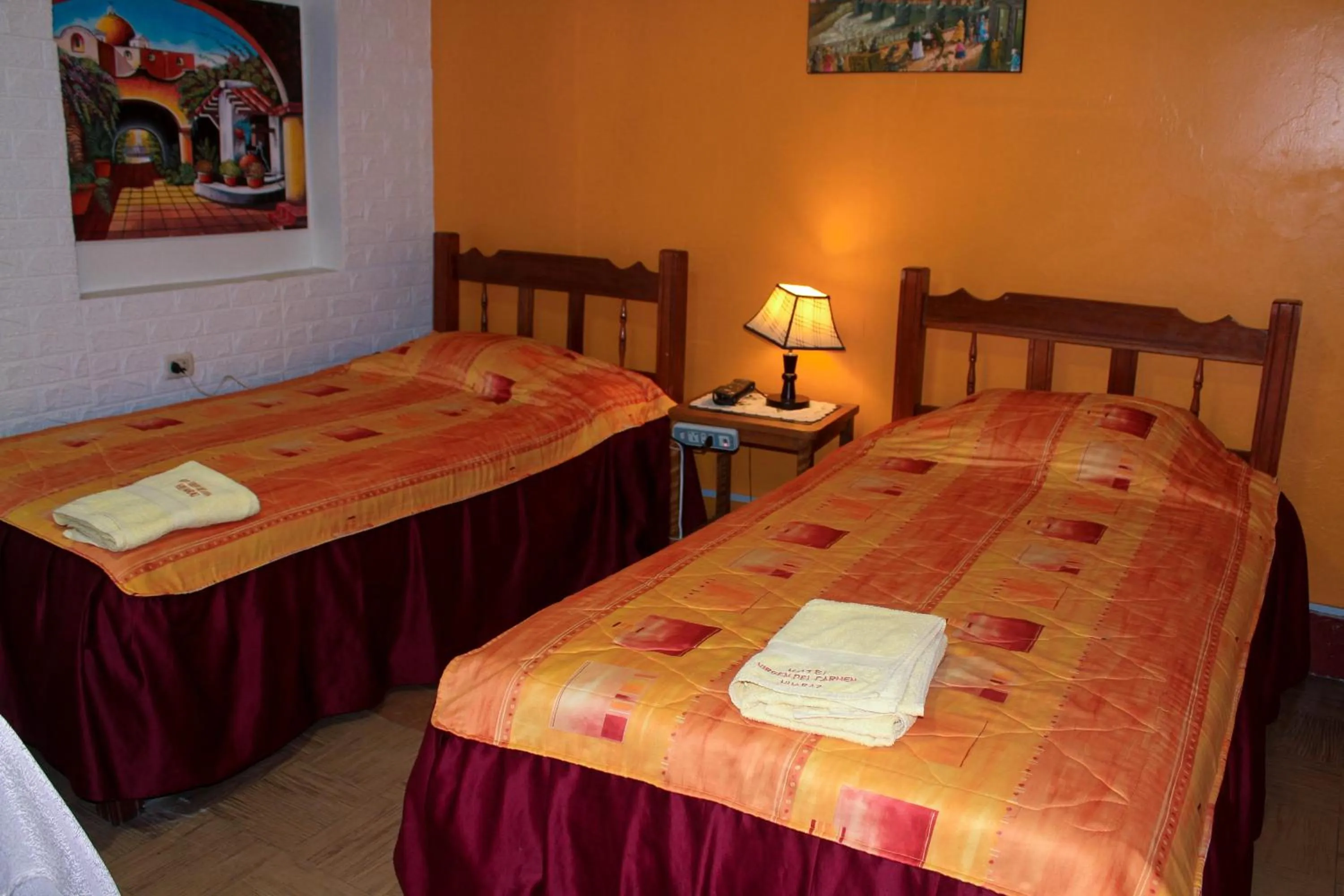 Bed in Hotel Virgen del Carmen - Huaraz