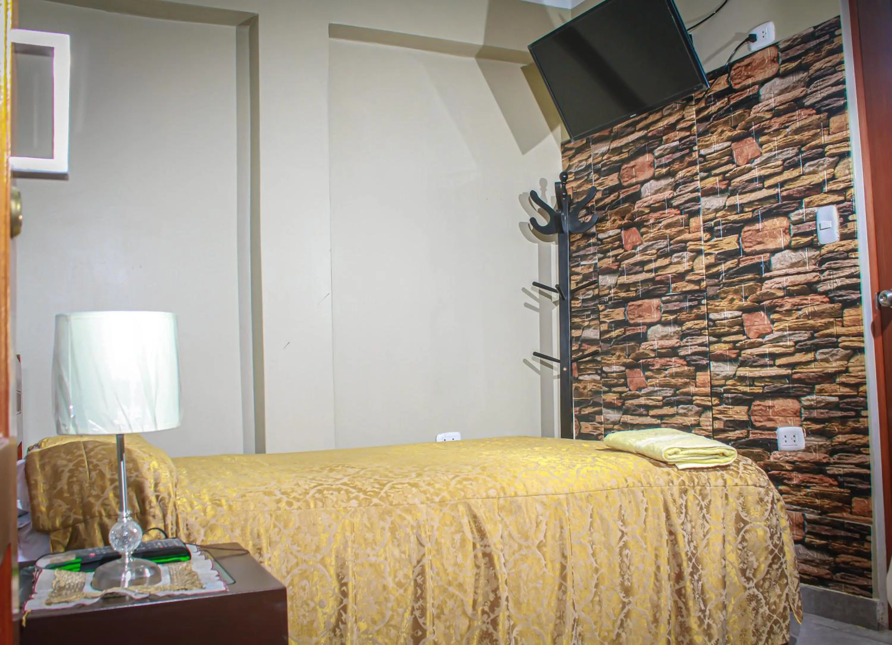 Bed in Hotel Virgen del Carmen - Huaraz